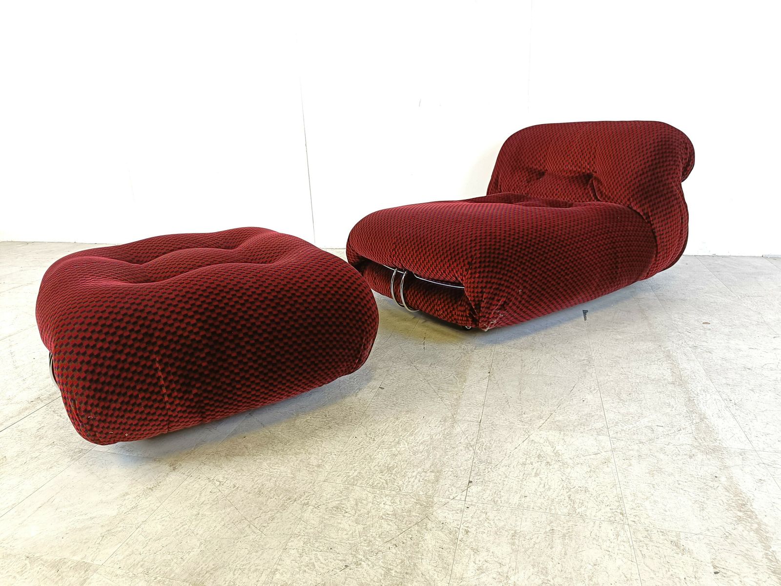 Soriana Lounge Chair By Afra & Tobia Scarpa For Cassina, 1970s photo vinterior