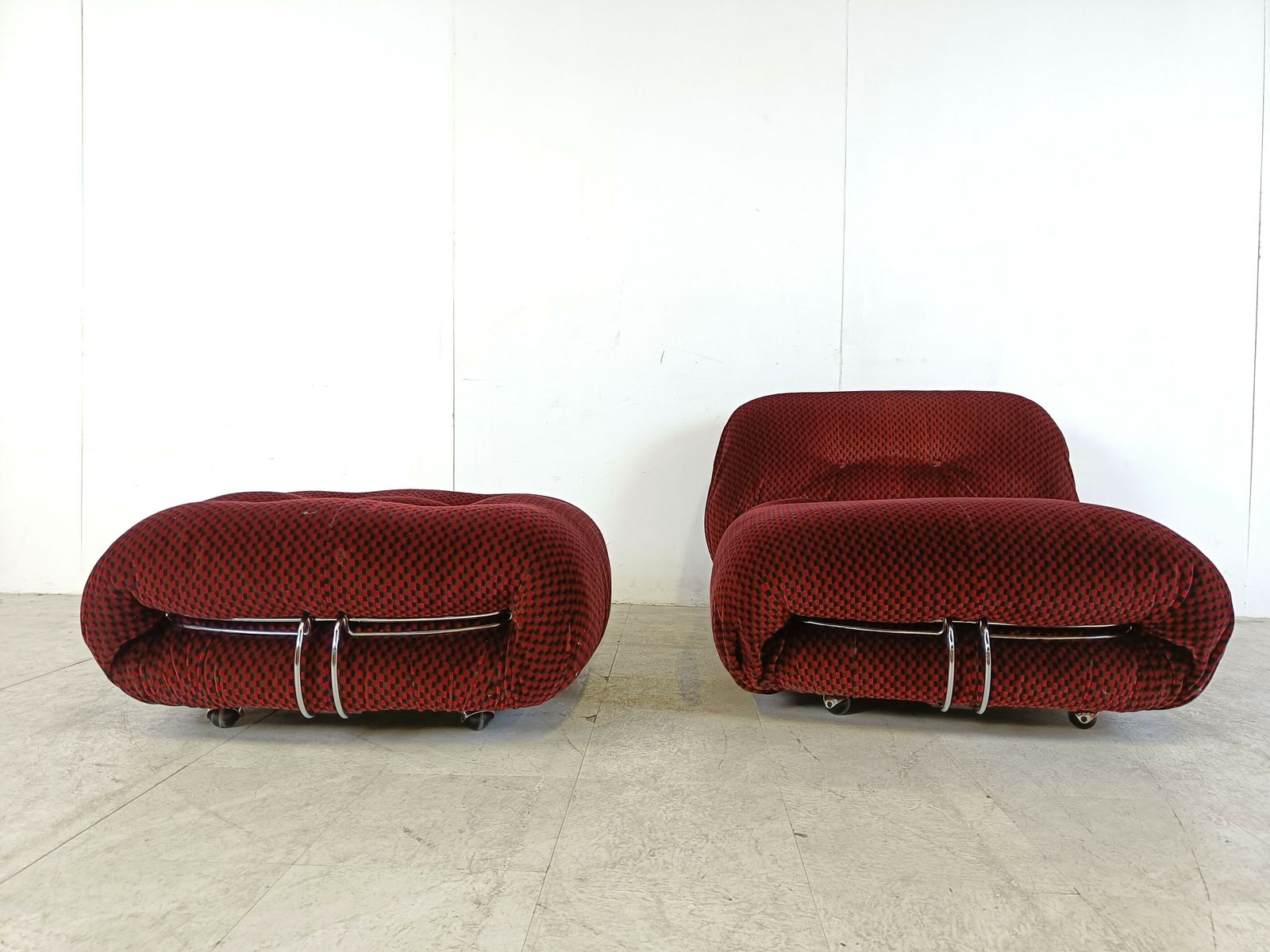Soriana Lounge Chair By Afra & Tobia Scarpa For Cassina, 1970s photo buy
