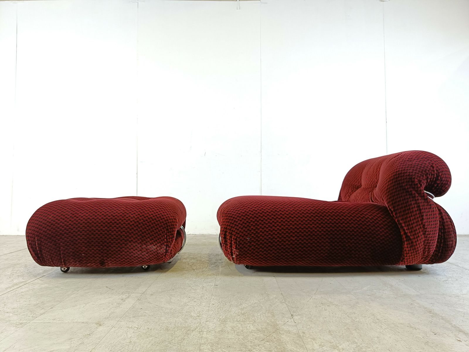 Soriana Lounge Chair By Afra & Tobia Scarpa For Cassina, 1970s photo vintage