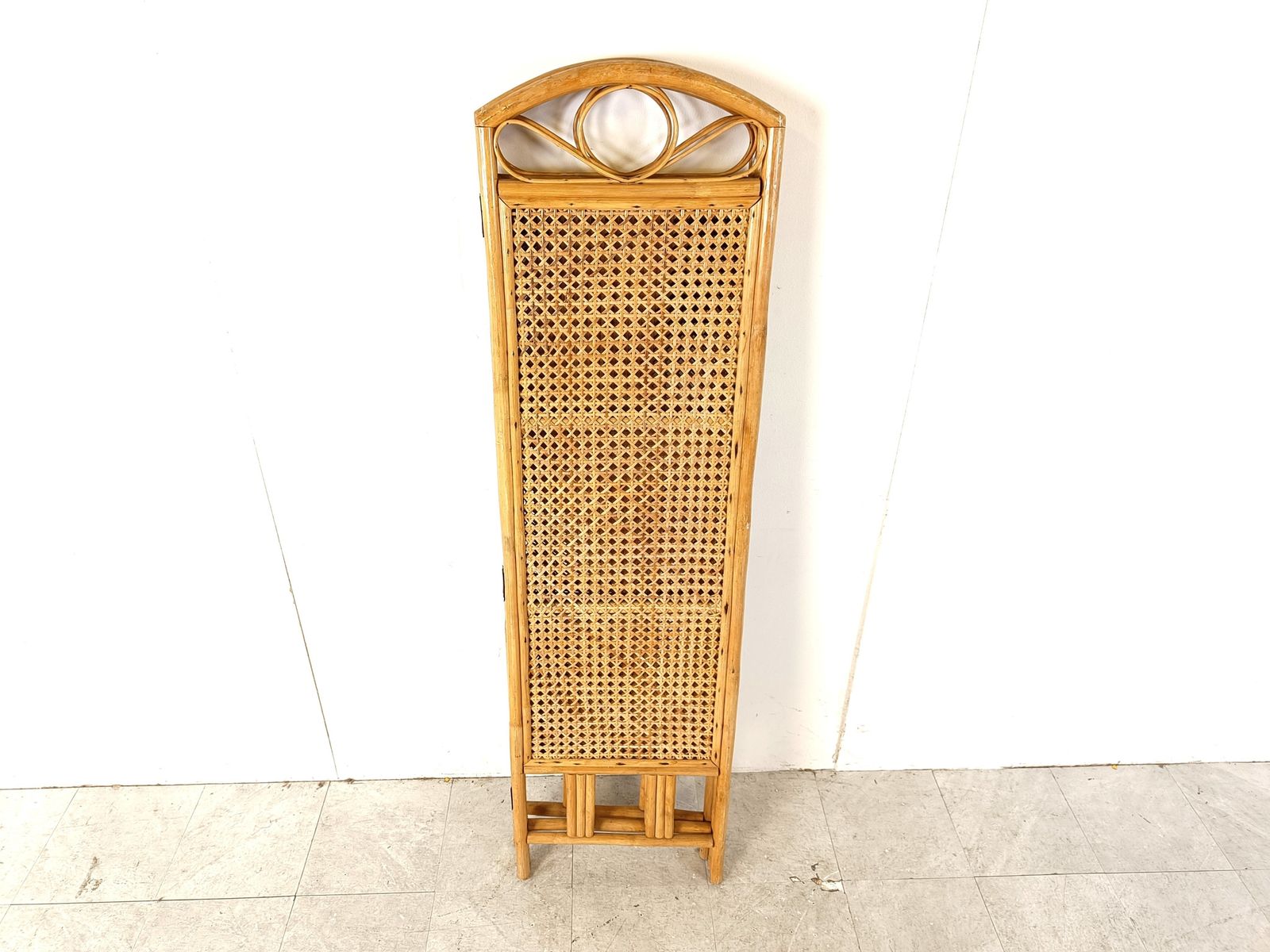 Bamboo Folding Screen, 1970s, Vintage photo furniture