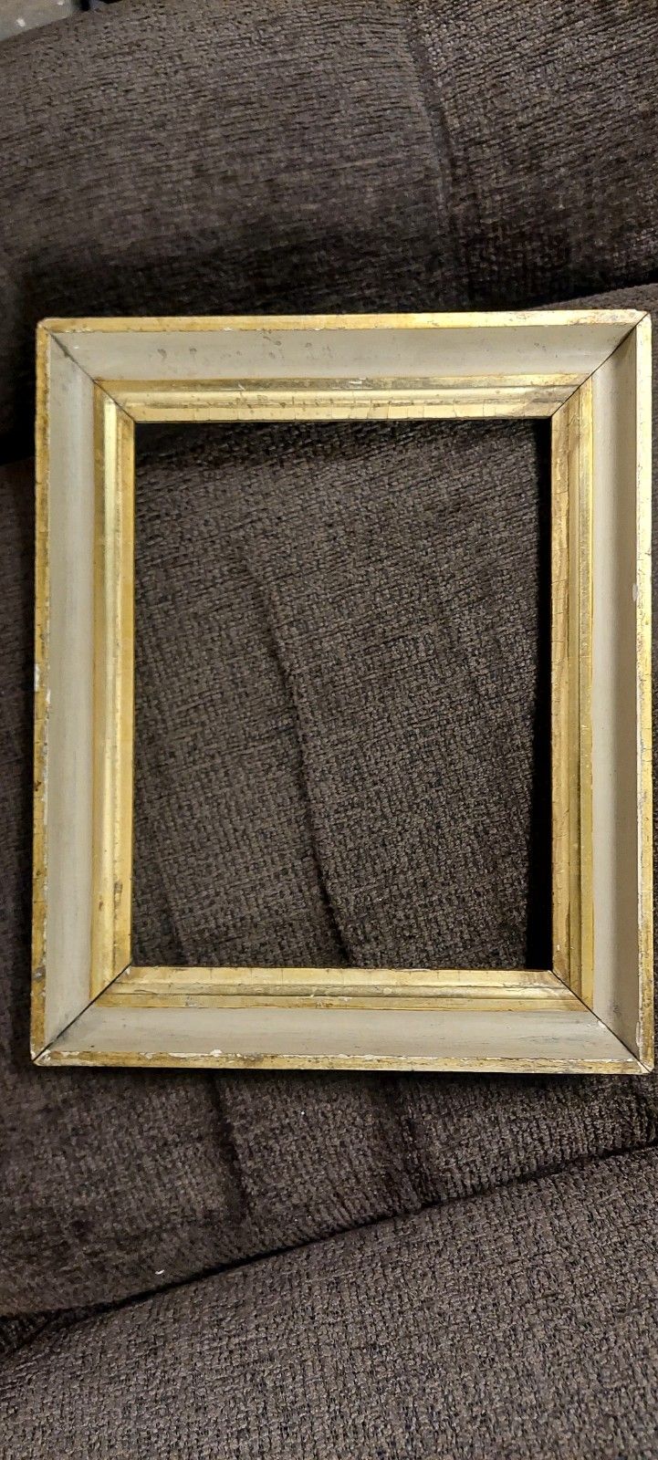 Lacquered And Gilded Wooden Frame In Mecca Late 800 photo vintage