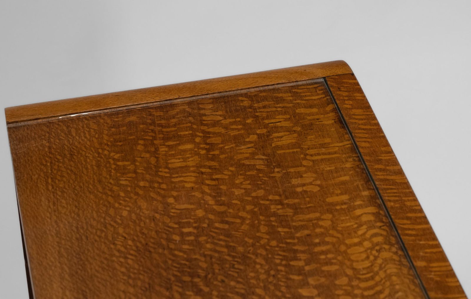 Furniture Betty Joel Silky Oak Side Cabinet For Token Works 1930s Art Deco photo
