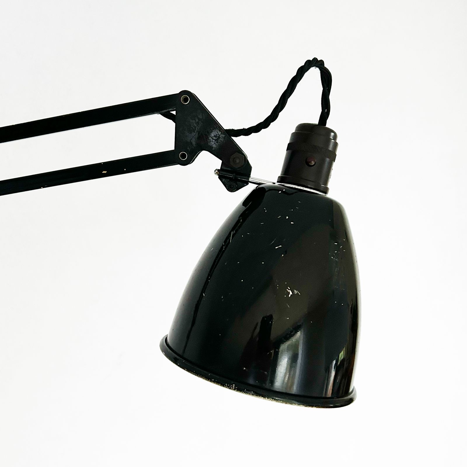 photo furniture Herbert Terry 1209 Anglepoise Wall Lamp, Black