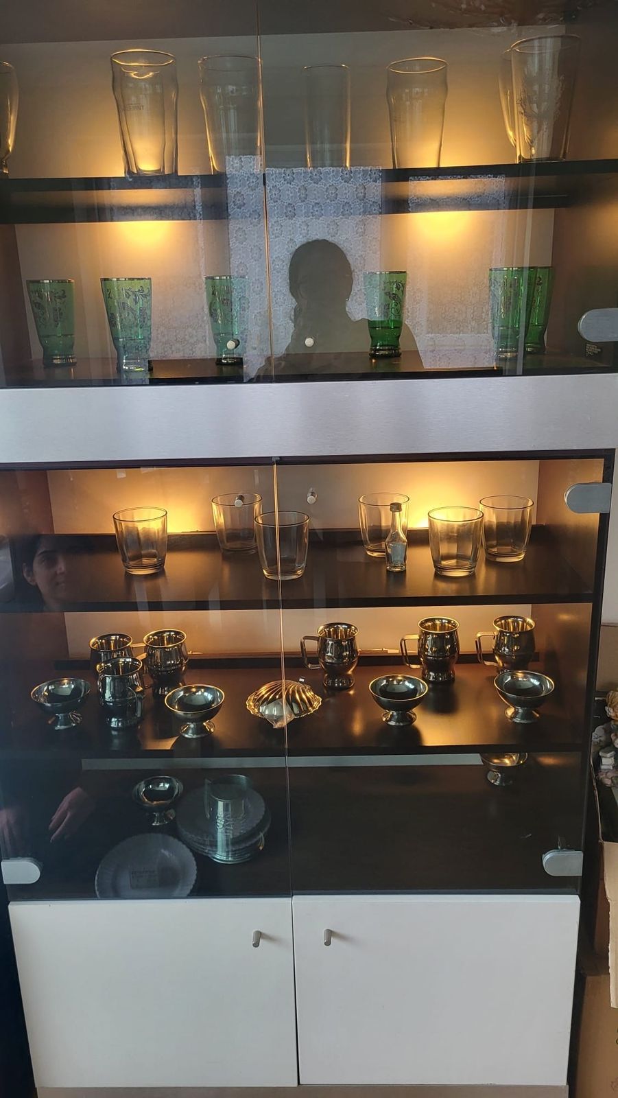 Rare 1977 Fertleman 'Starlight' Collection Space Age Display & Bar Cabinet photo 150.0