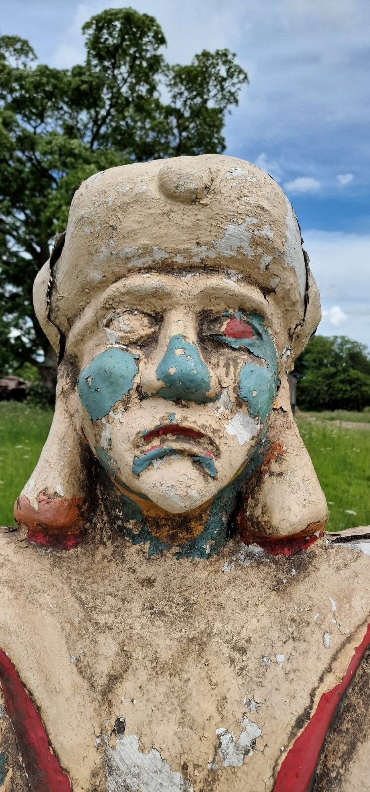 Unusual Statue Figure Genie Fairground 8ft Tall Art Fibreglass Display  Prop photo furniture
