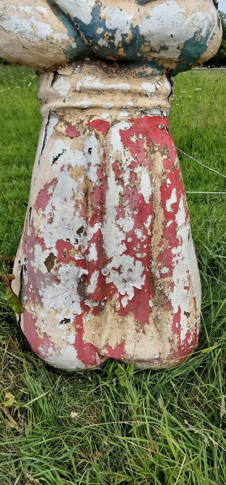 Unusual Statue Figure Genie Fairground 8ft Tall Art Fibreglass Display  Prop photo Art
