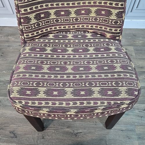 Antique Vintage Chair  Turkish Kilim Style Bedroom Seat Accent Cocktail Seat photo buy