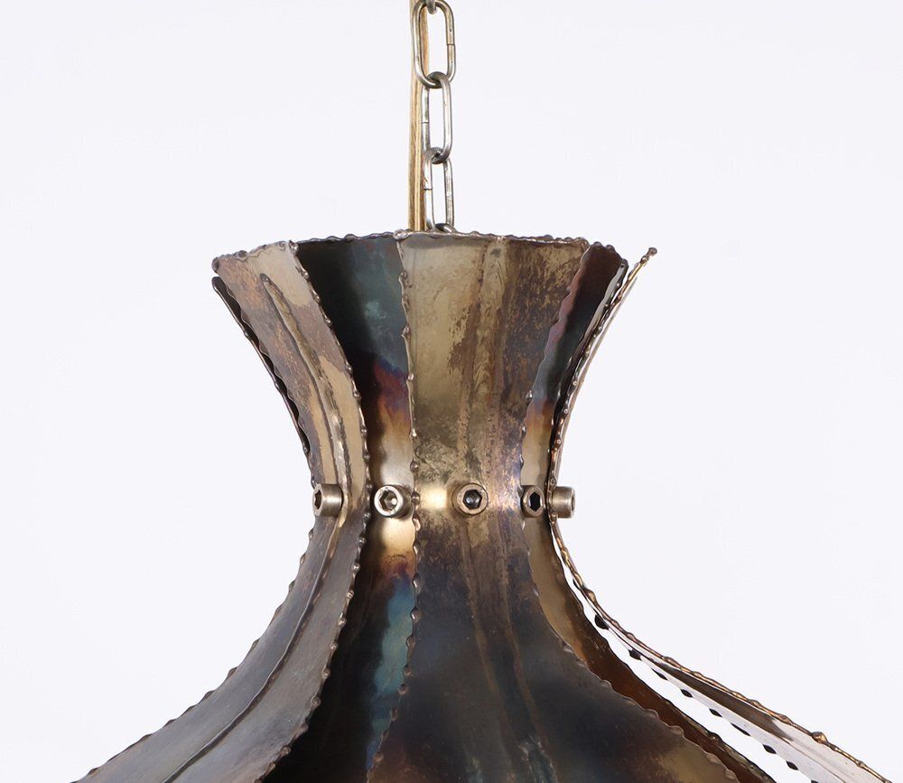 Brass Union Pendant Lamp By Svend Aage Holm Sørensen For Holm Sørensen & Co, 1960s photo vintage