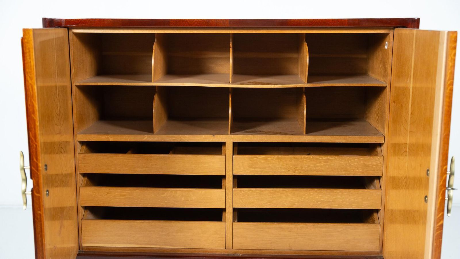 Mid Century Cabinet In The Style Of Paolo Buffa, Italy 1950s photo Furniture