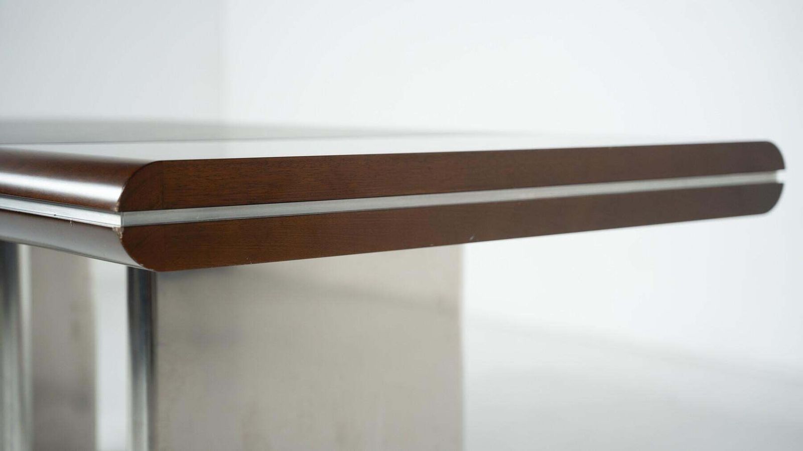 photo furniture Mid Century Modern Italian Desk By Hans Von Klier For Skipper, 1970s