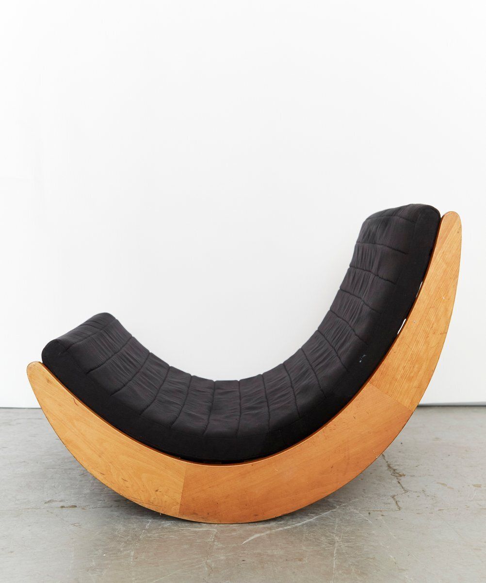 Tandem Relaxer 2for2 Floor Swing By Verner Panton For Rosenthal, 1970s photo Furniture