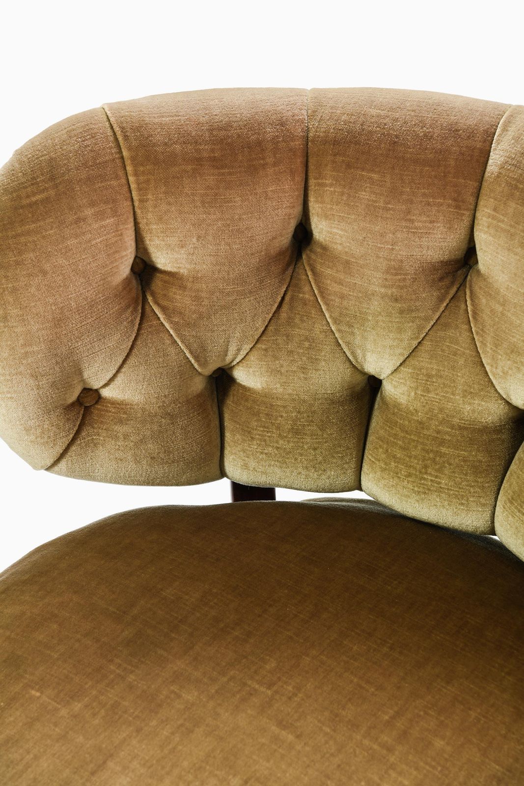 Set Of 2 Easy Chairs In Beech And Velvet By Otto Schulz, 1936 photo Furniture