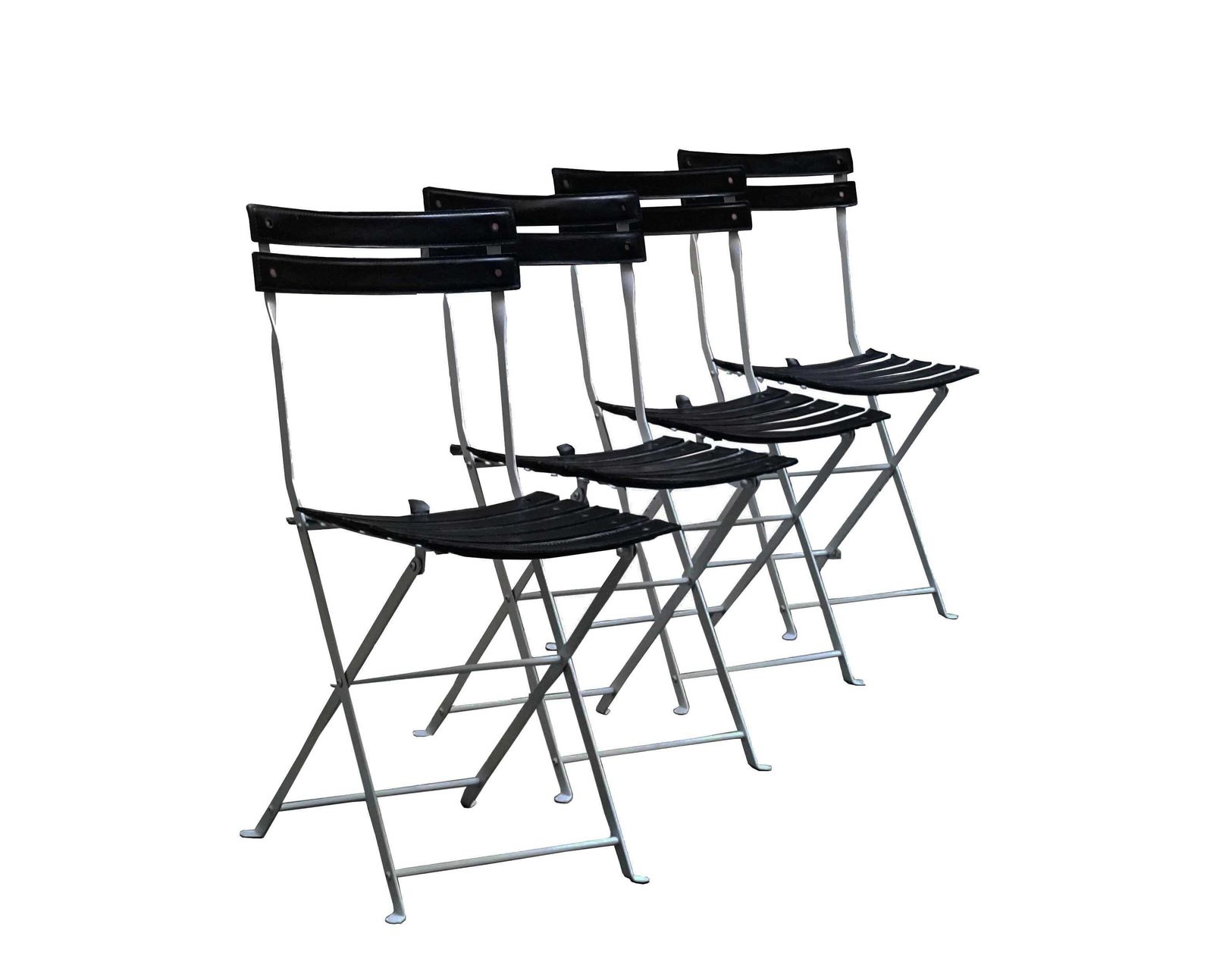 Marco Zanuso For Zanotta Set Of 4 Chairs "Celestina," Italy 1980s photo for sale