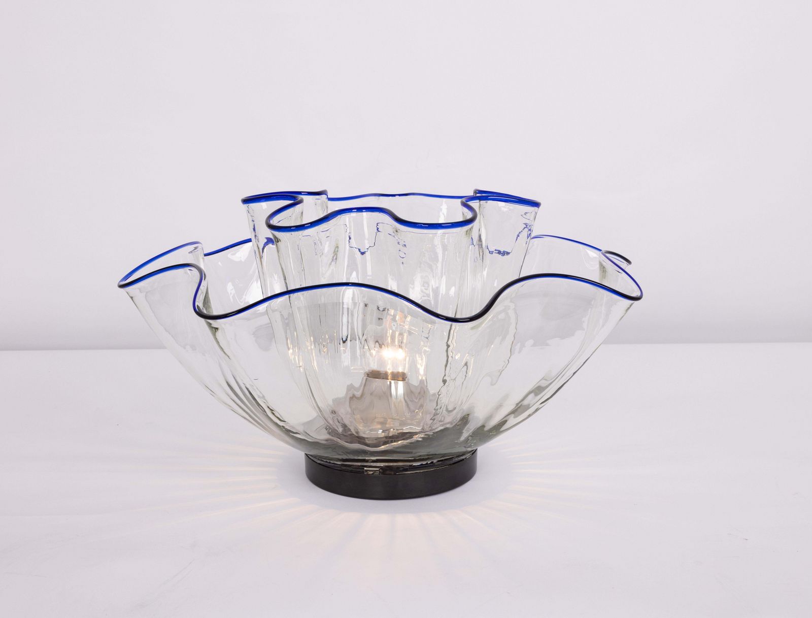 Large Murano Glass Galea Lamps By Adalberto Dal Lago For Vistosi, Italy 1970s photo furniture