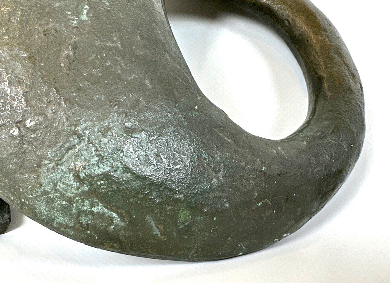 Brutalist Push And Pull Alpana Door Handle In Bronze, 1970s photo Home Fixtures