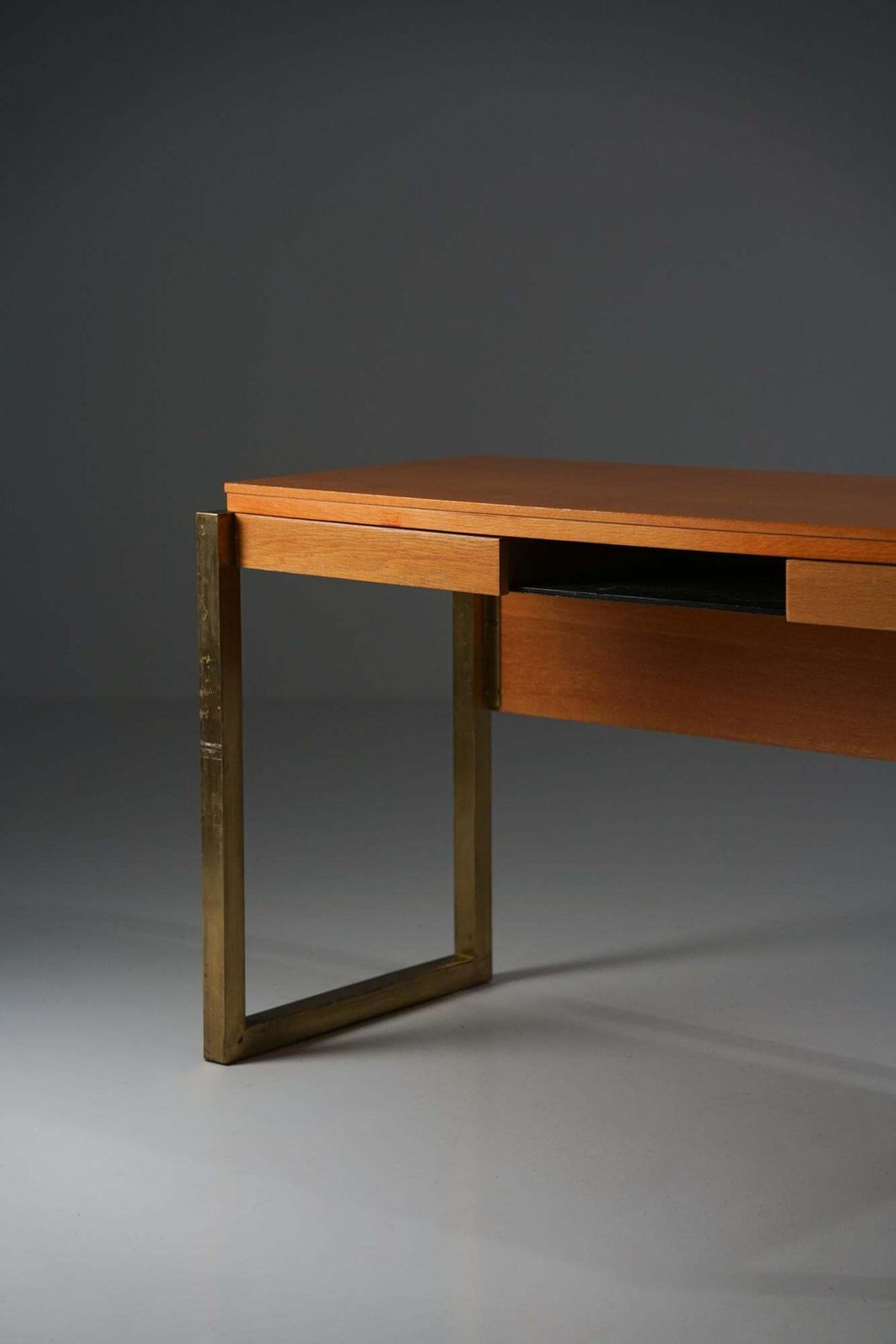 Rare Scandinavian Modern Desk By Arkkitehtitoimisto Veikko Voutilainen, 1965 photo vinterior