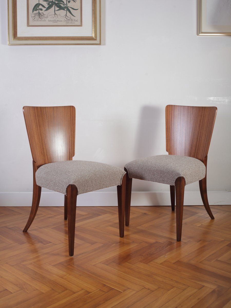 Dining Chairs By Jindrich Halabala For Up Zavody, 1950s, Set Of 4 photo 1650.0