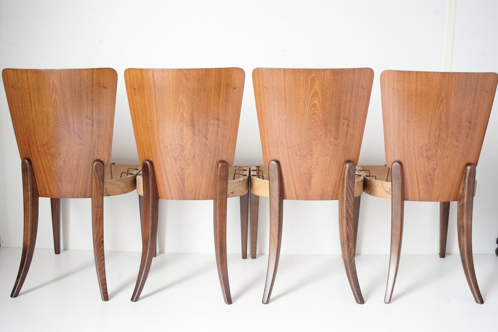 photo buy Dining Chairs By Jindrich Halabala For Up Zavody, 1950s, Set Of 4