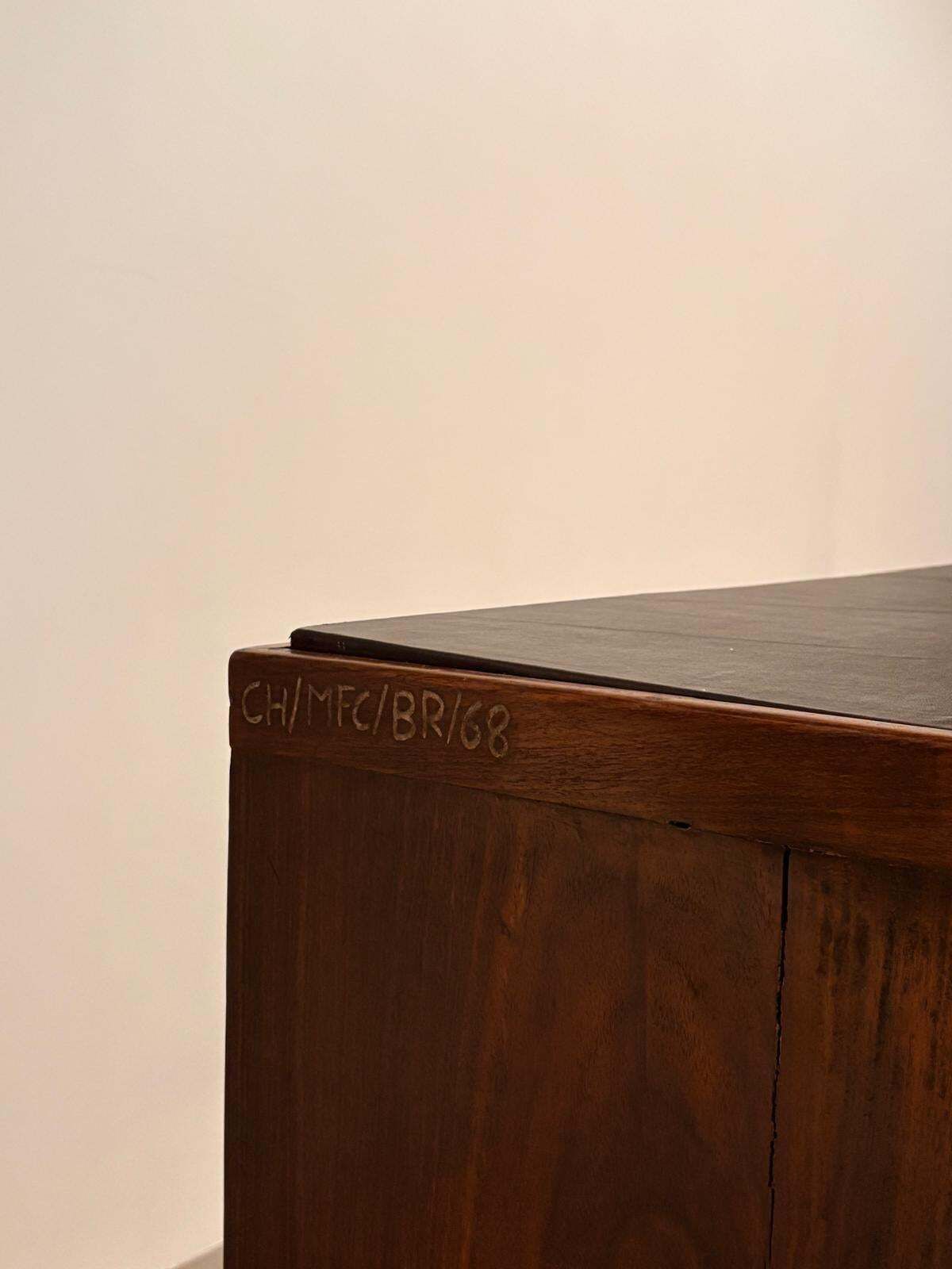30334.0 Pierre Jeanneret Original Pj Bu 02 A Pigeonhole Desk, Mid Century Modern. photo