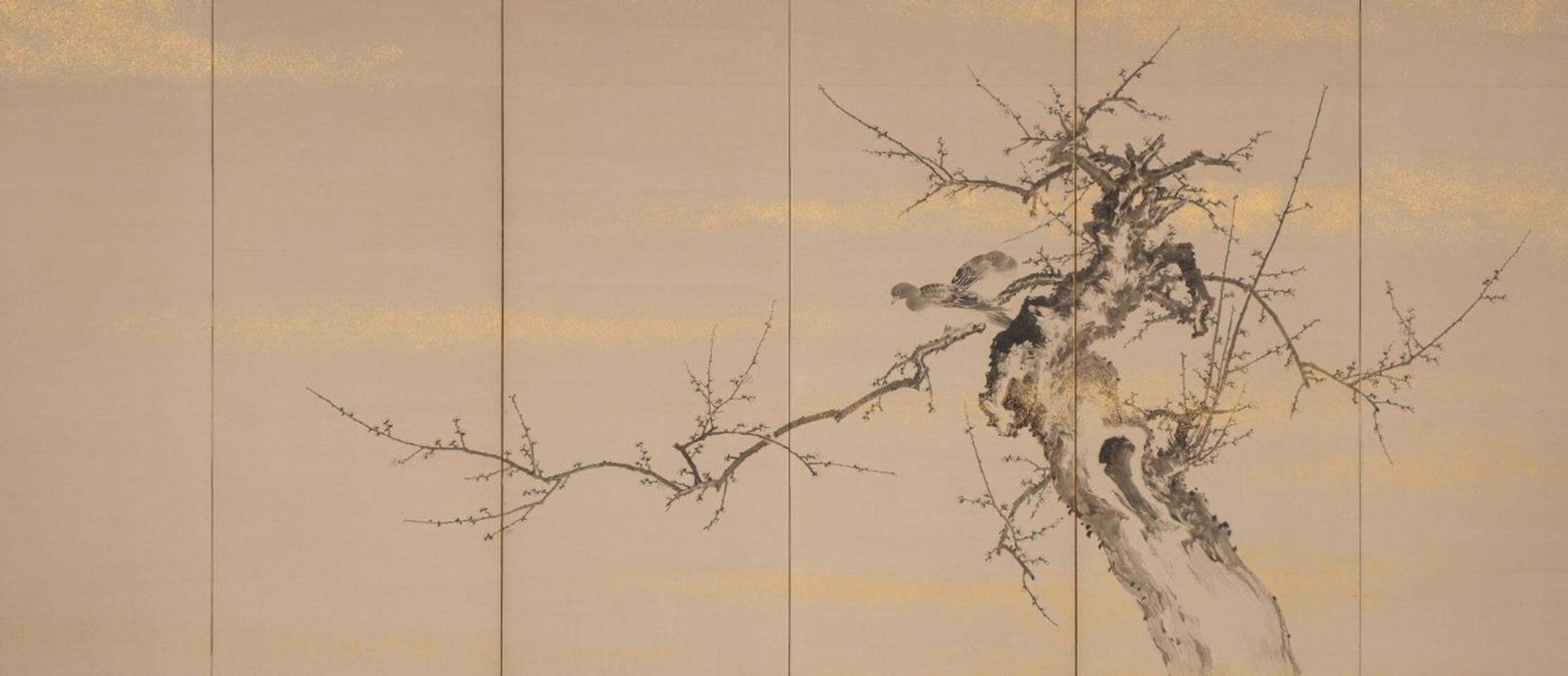 Beautiful Japanese Folding Screen/Byôbu, Six Panels, Taishô /Early 20th Century. photo Art