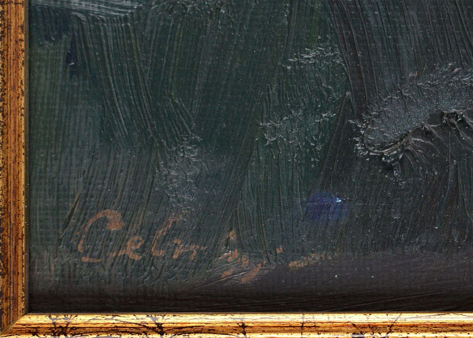 Bruno Celminsnude In White Socks. Oil On Canvas. 34.5 X44 Cmlate 20th Century photo for sale