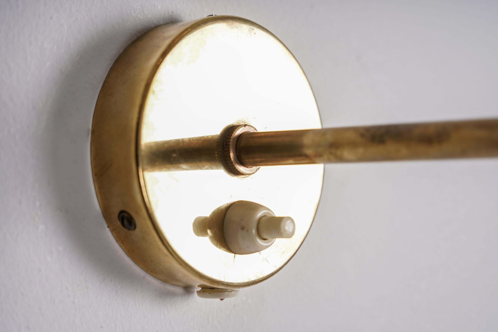 Pair Of Wall Lights By Bergboms, Sweden, 1950s photo vinterior