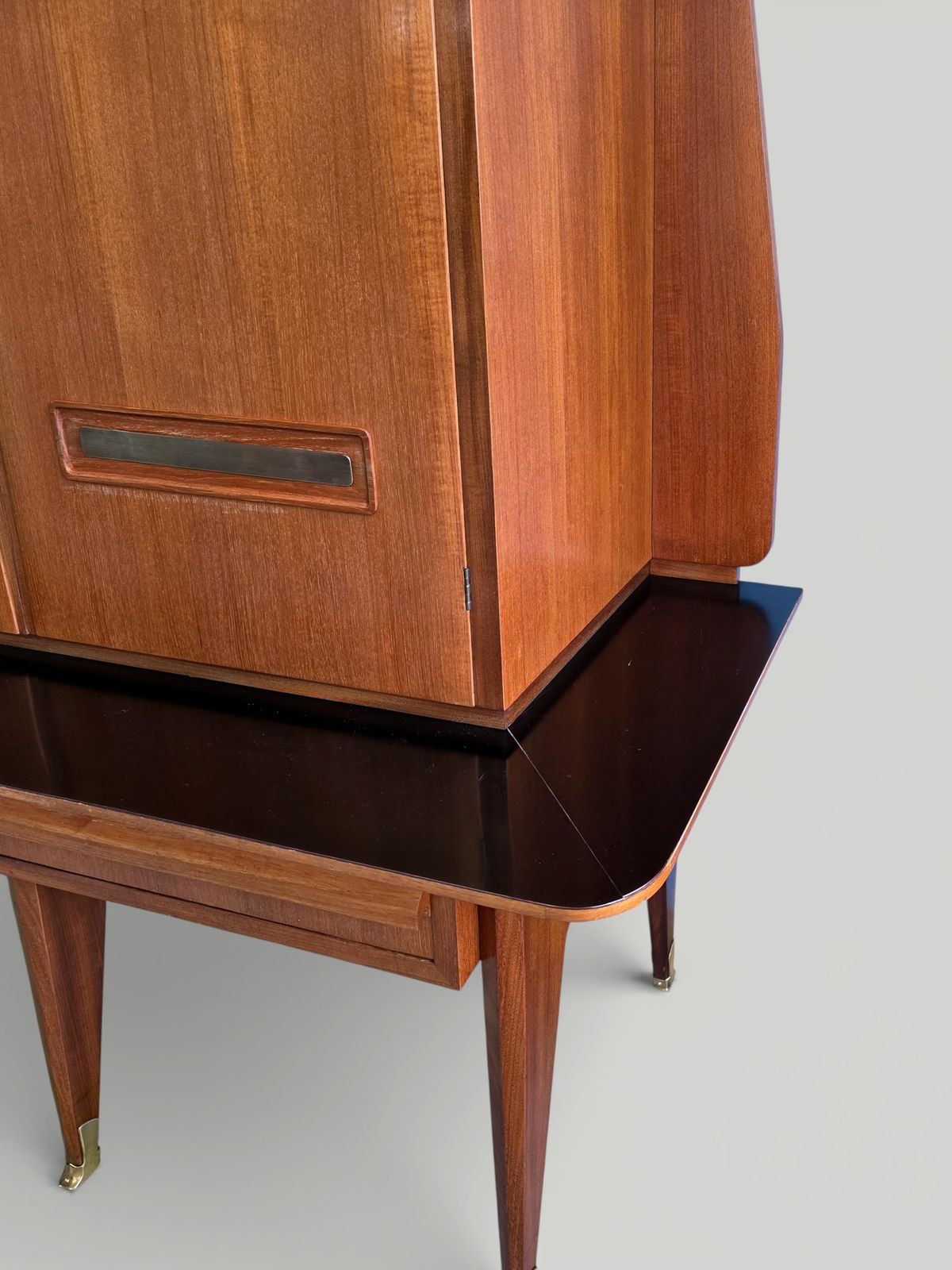 Italian Mid Century Sideboard Or Cabinet Bar Designed By Vittorio Dassi In 1950s photo buy