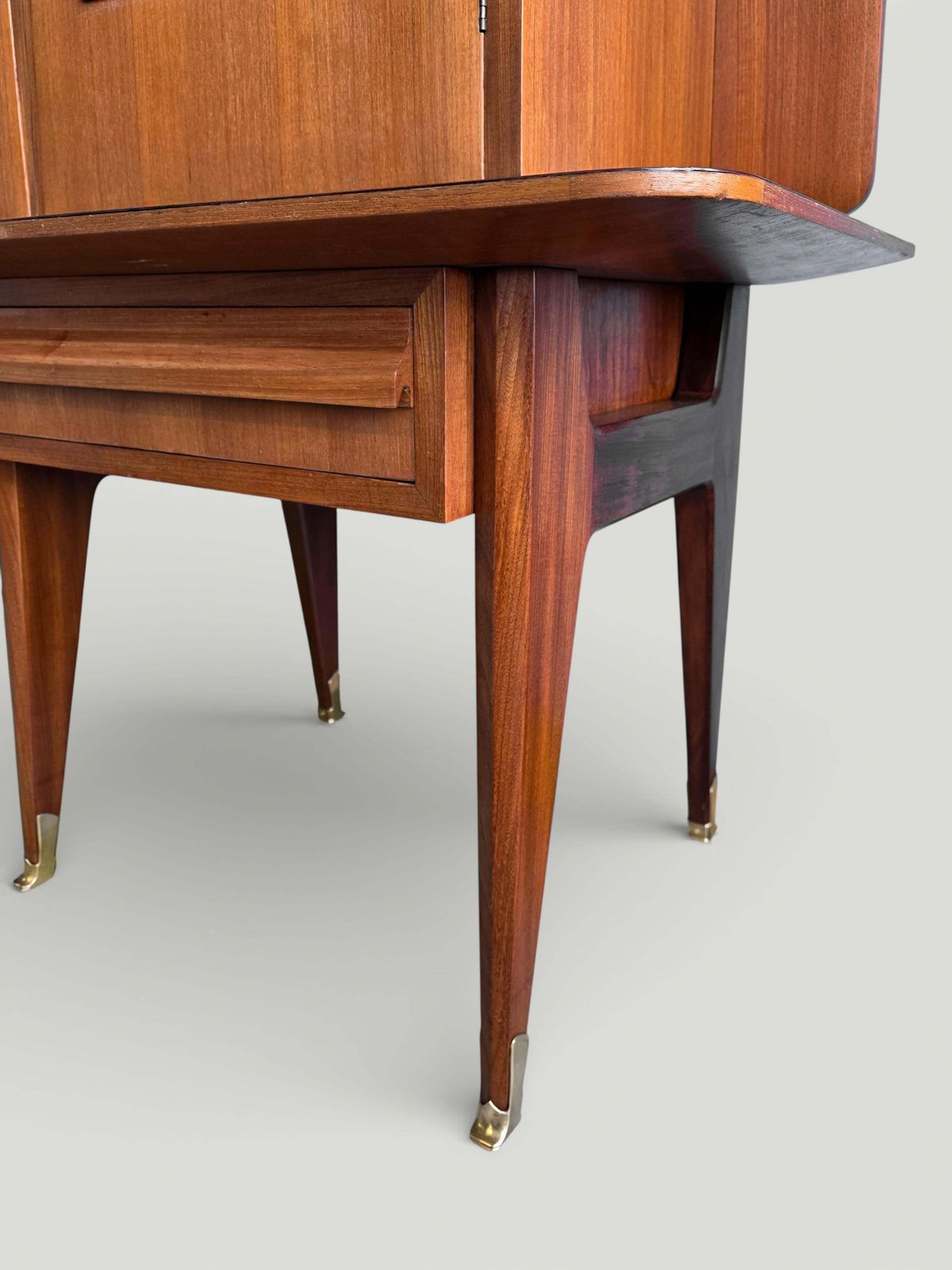 8851.0 Italian Mid Century Sideboard Or Cabinet Bar Designed By Vittorio Dassi In 1950s photo