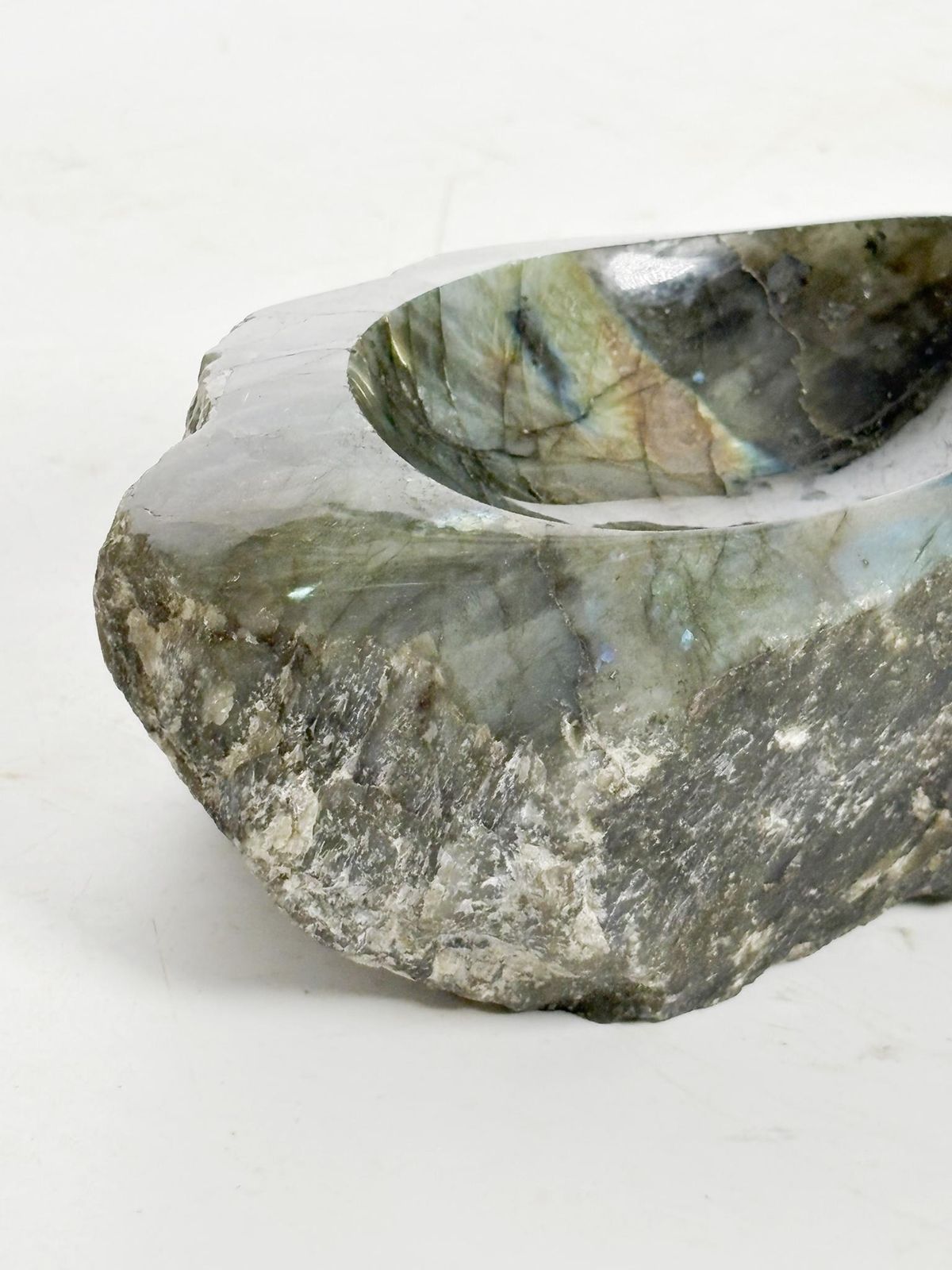 Polished Stone With Green Highlights, France, 1950 photo vinterior