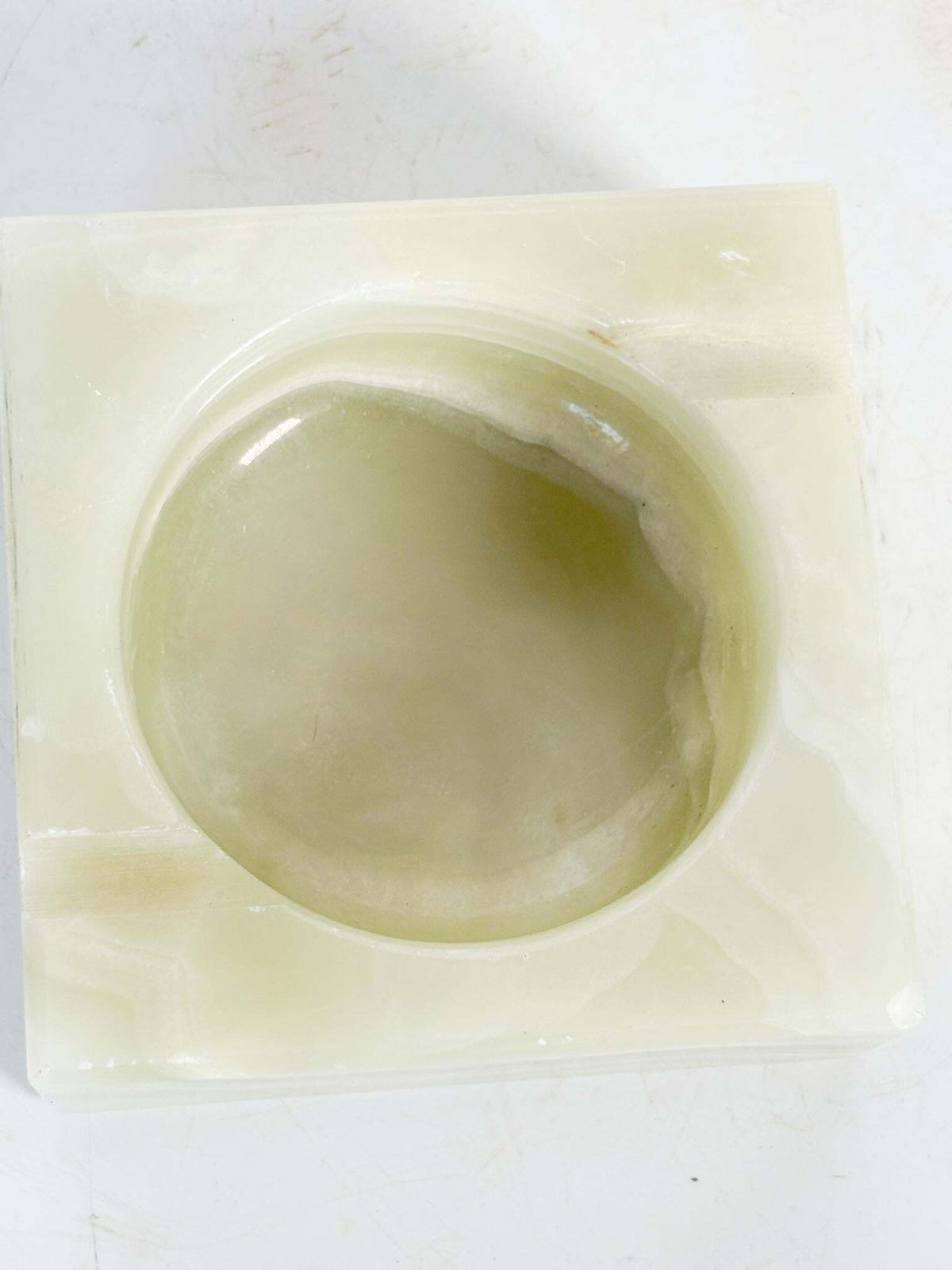 Green Onyx Ashtray, France, 1950 photo buy