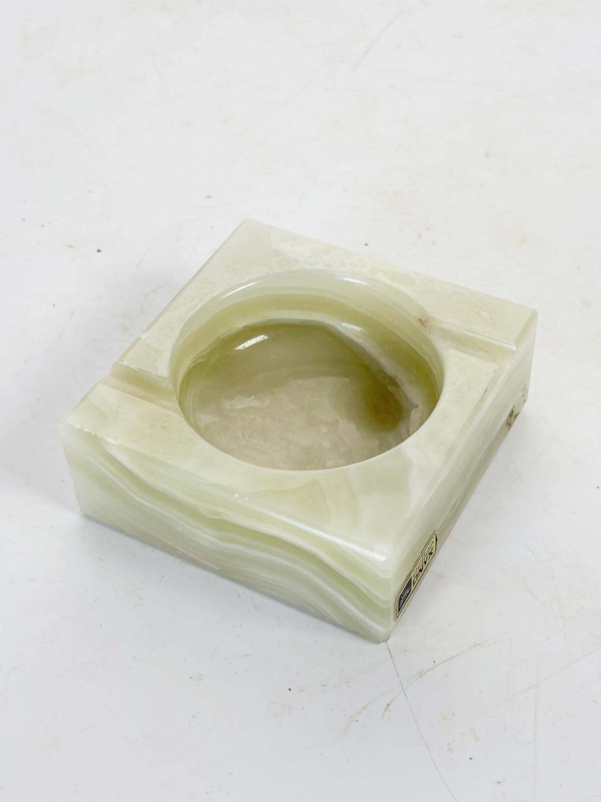 photo for sale Green Onyx Ashtray, France, 1950
