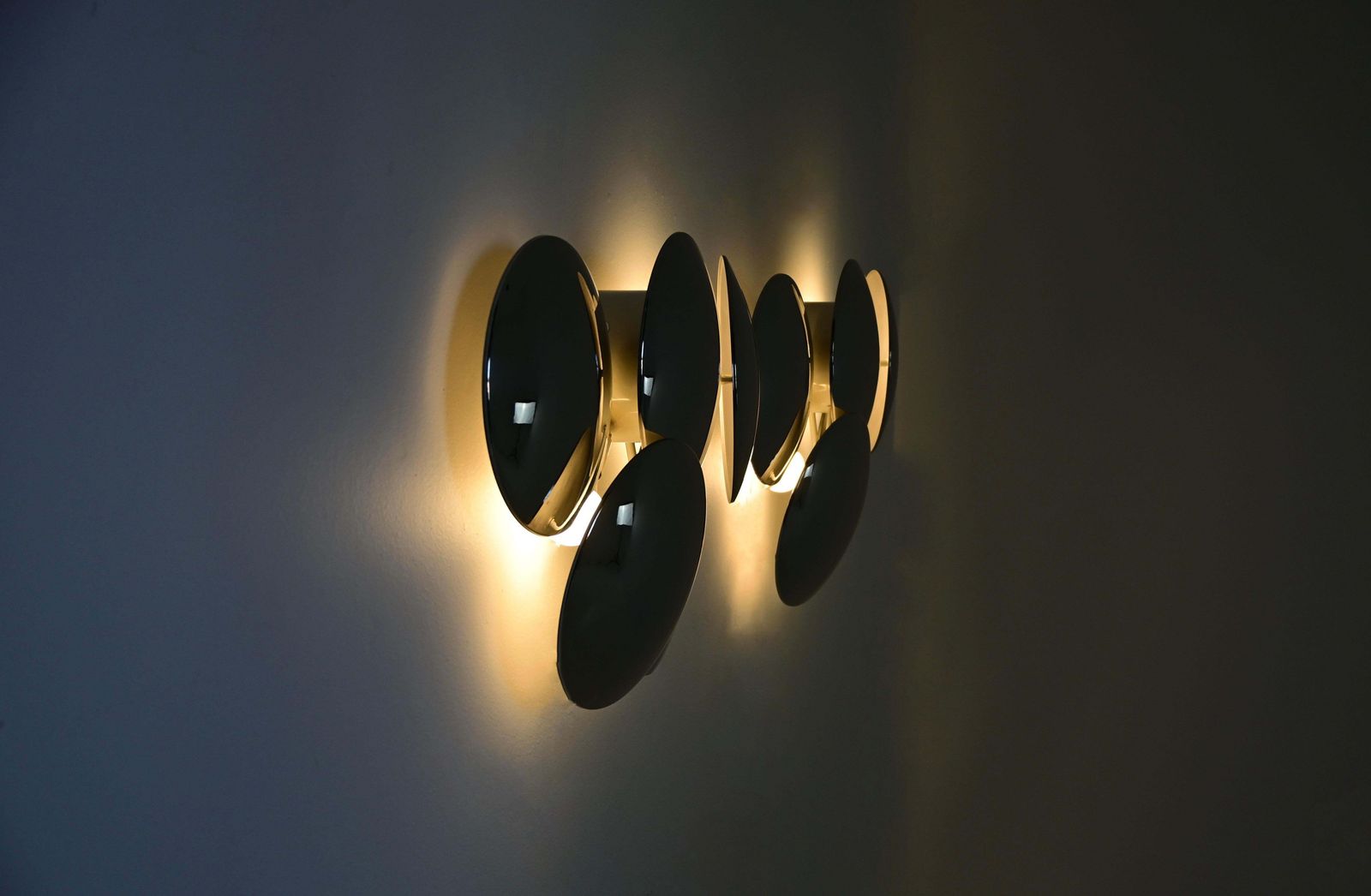 photo furniture Wall Lamps By Goffredo Reggiani For Reggiani, 1970s, Set Of 2