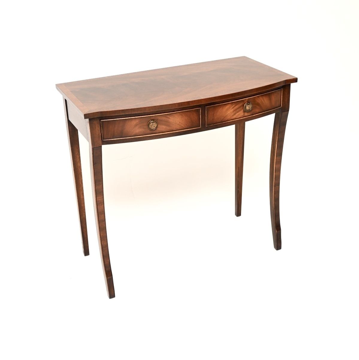 Antique Regency Style Mahogany Console Table / Desk