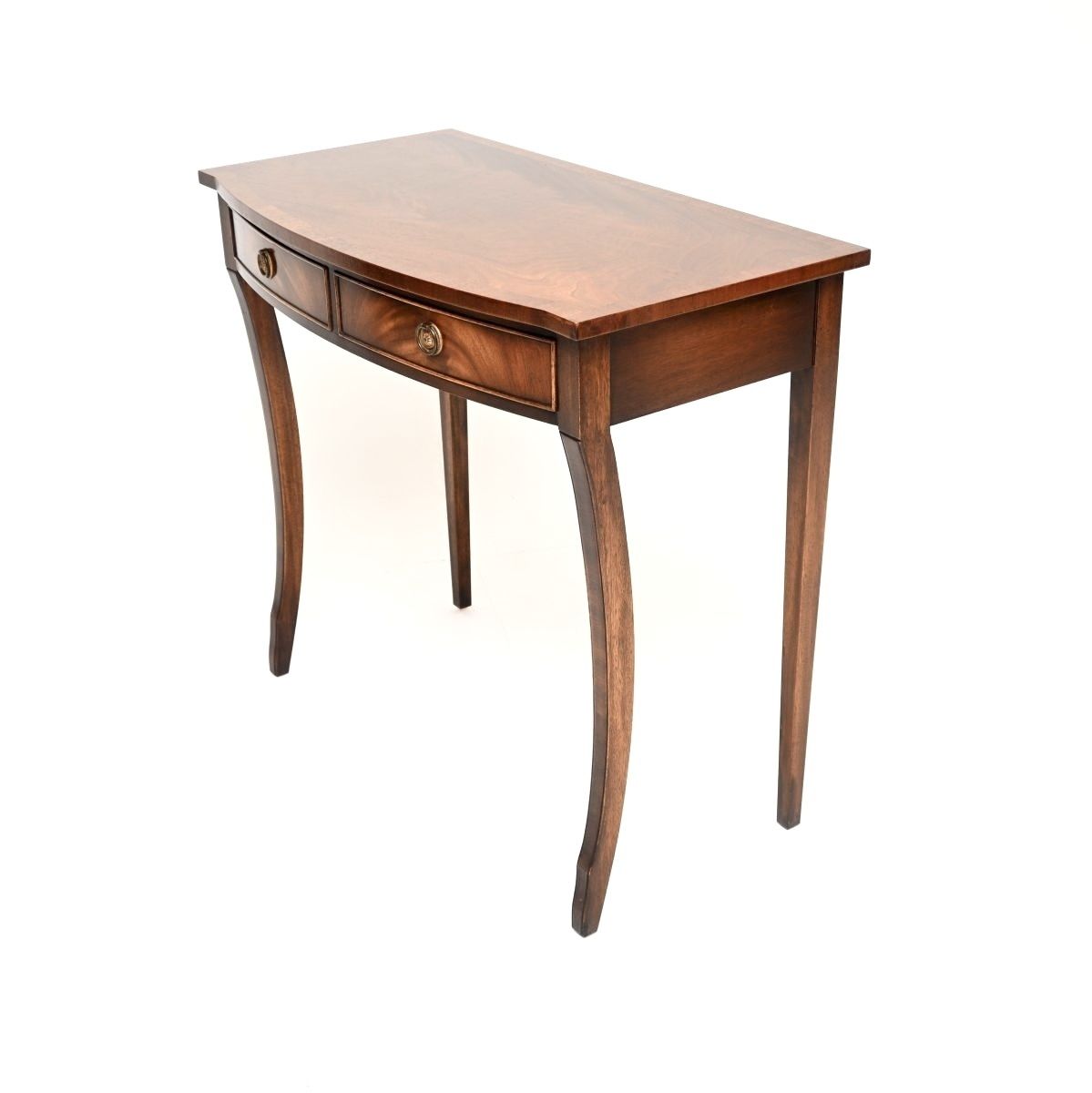 Antique Regency Style Mahogany Console Table / Desk photo Furniture