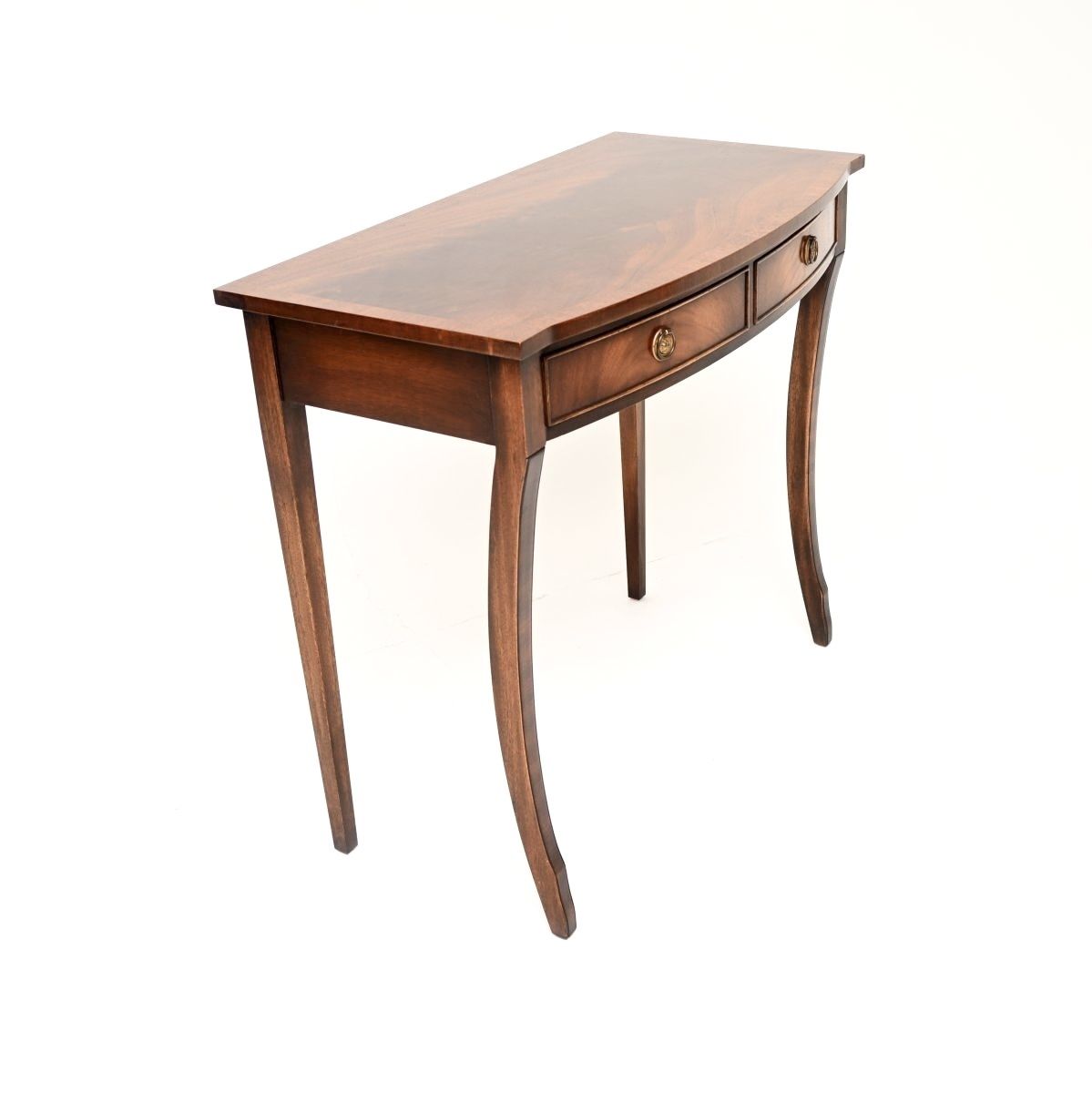 photo for sale Antique Regency Style Mahogany Console Table / Desk