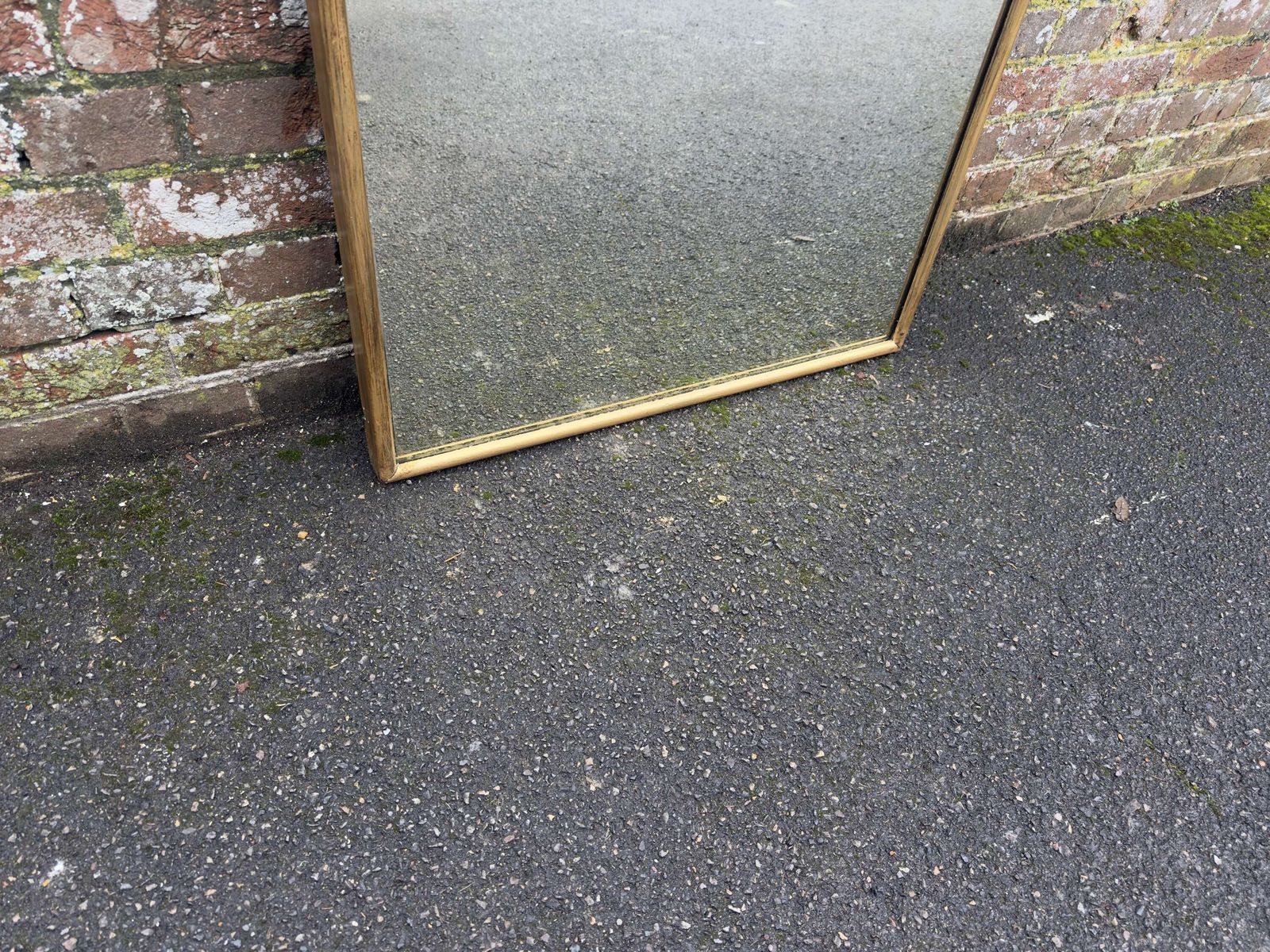 A Superb Large Antique French 19th C Gilt Bistro Mirror. photo vinterior