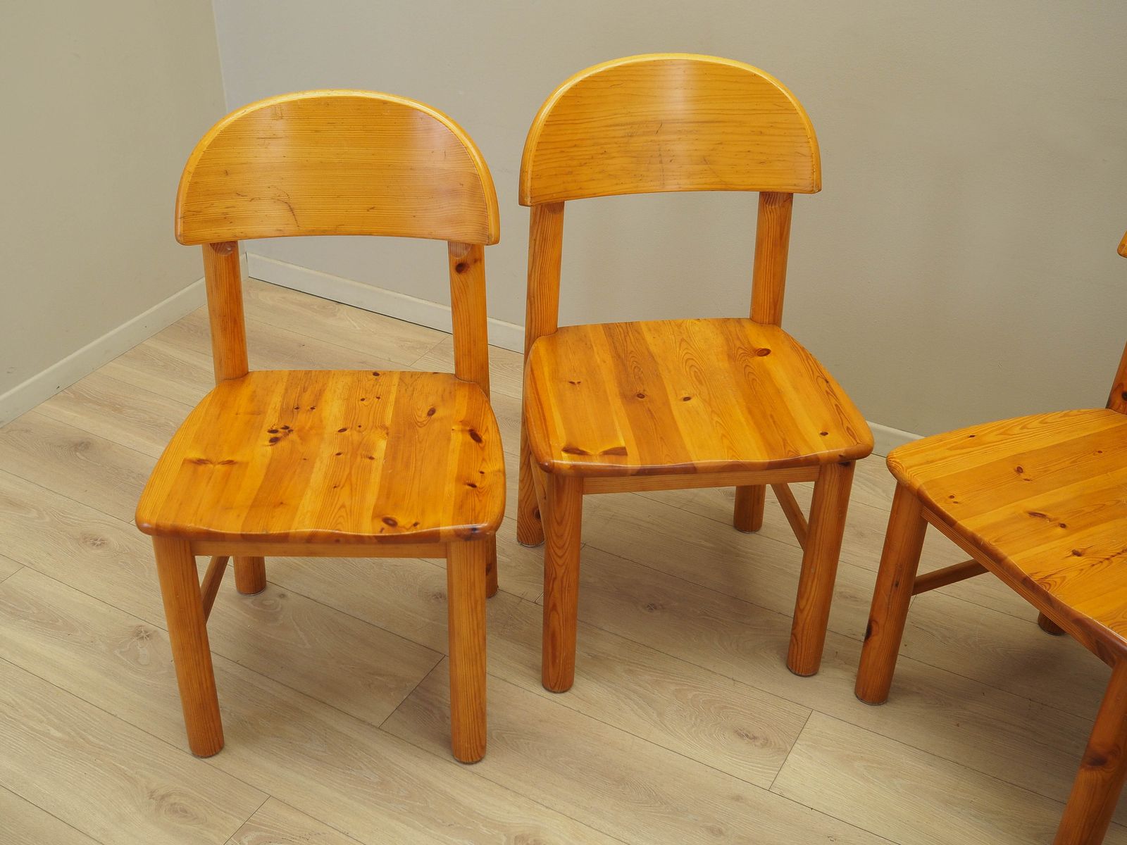 Set Of Four Chairs, Scandinavian Design, 1960s, Designer: Rainer Daumiller, Manufacturer: Hirtshals photo for sale