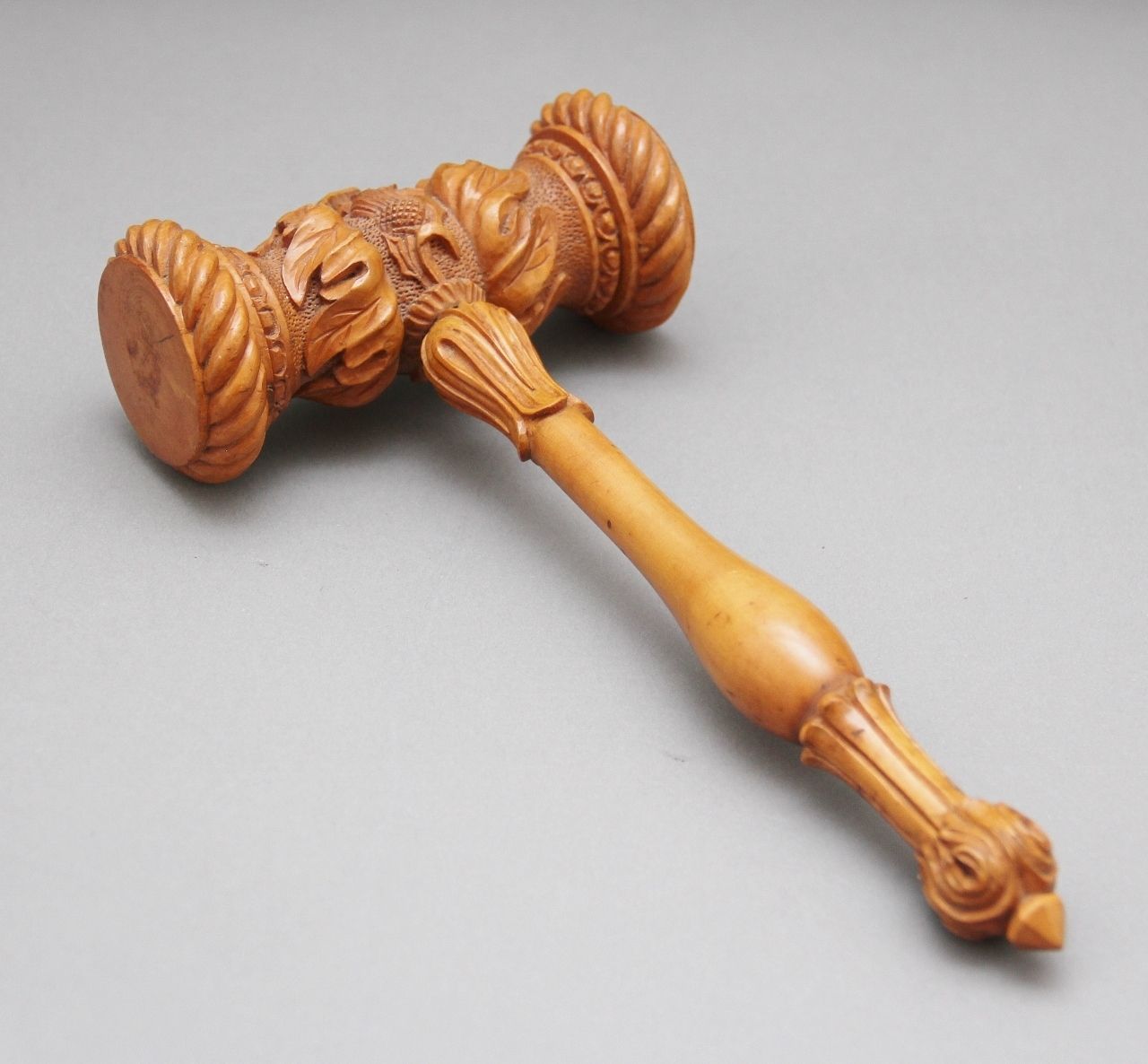 19th Century Ceremonial Launching Mallet And Chisel photo Home Decor