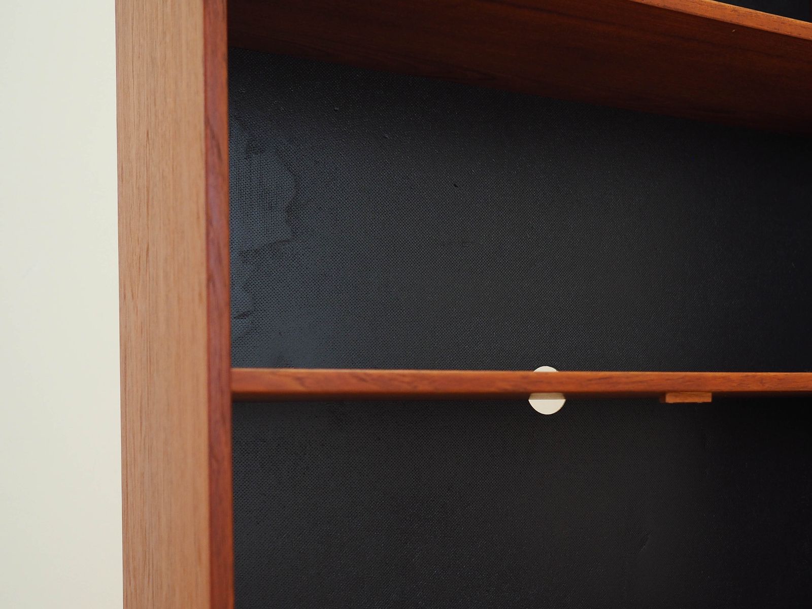 Furniture Teak Bookcase, Danish Design, 1960s, Manufactured In Denmark photo