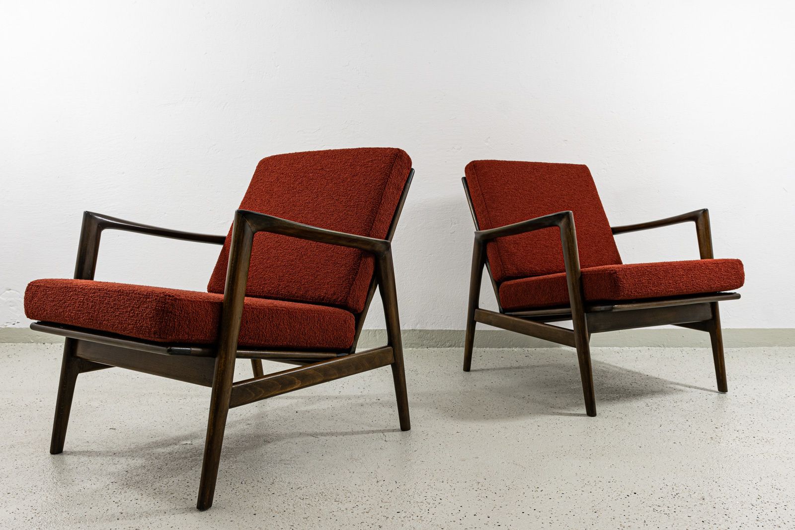 Mid Century Modern Armchair By Sfm, Poland, 1960s photo furniture