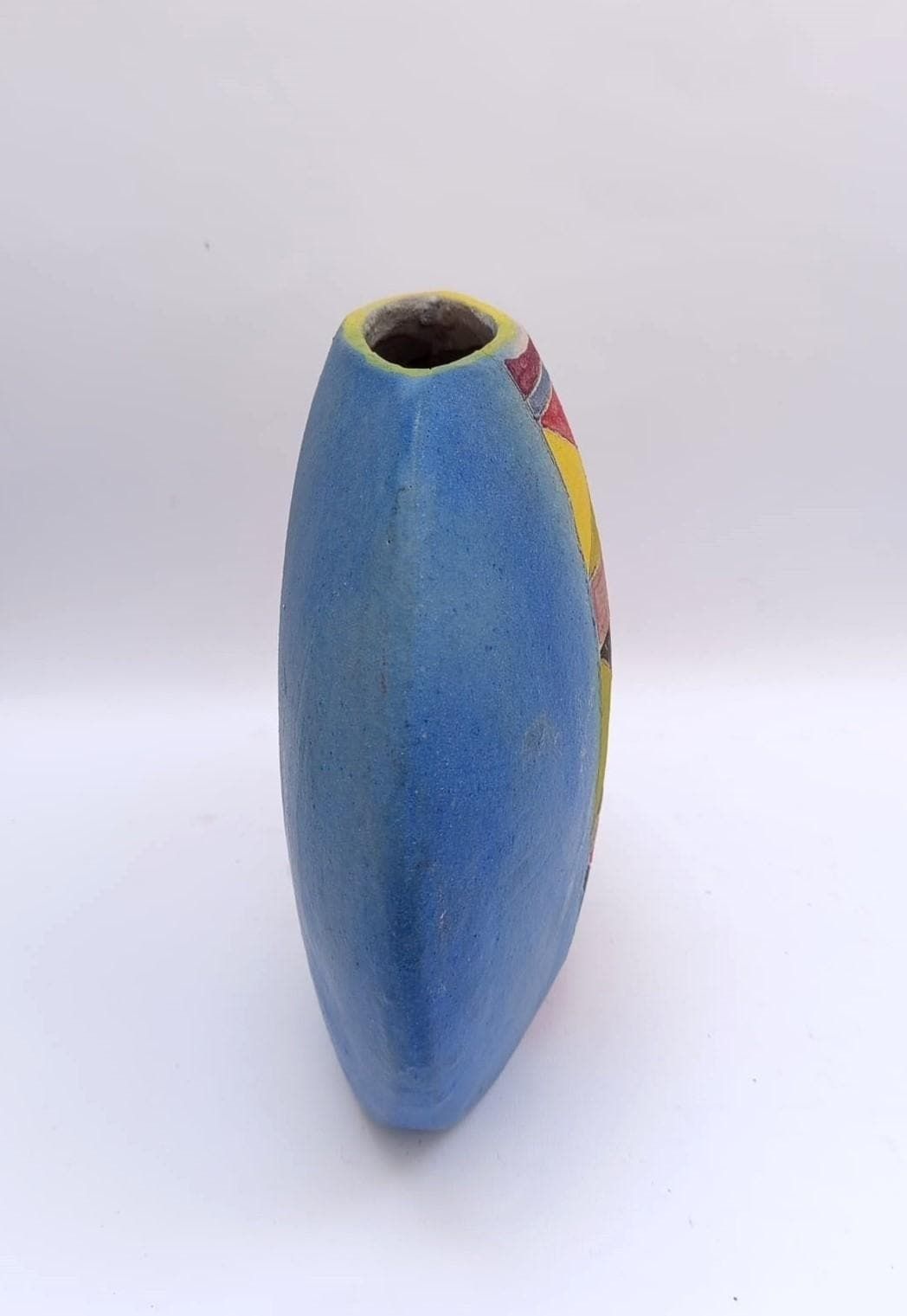 Rare Large Xxl Ceramic Vase By Gli Etruschi, Designed By Ivo De Santis, Mid Century Modern. photo Home Decor
