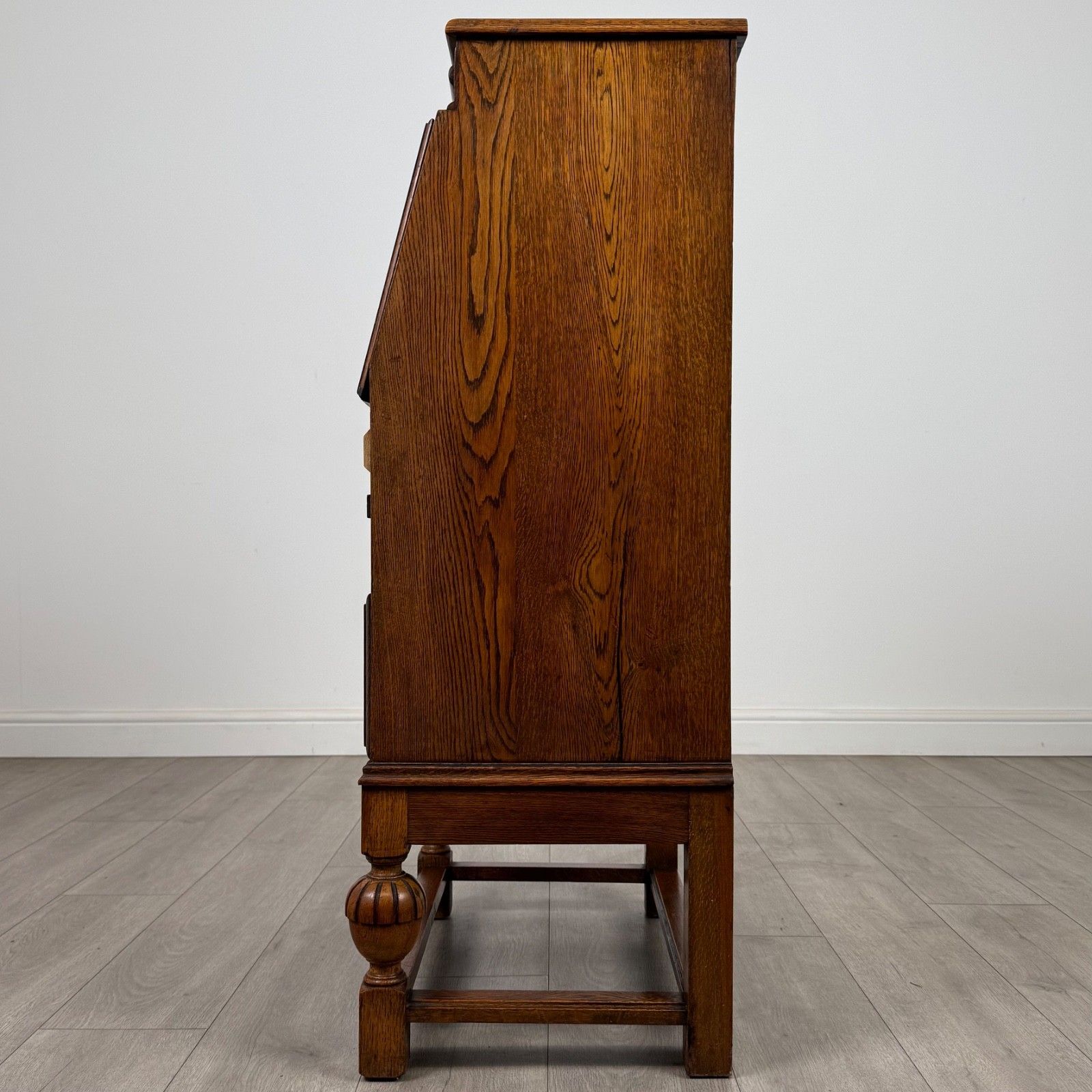 Antique 20th Century Bureau In Golden Oak photo Furniture