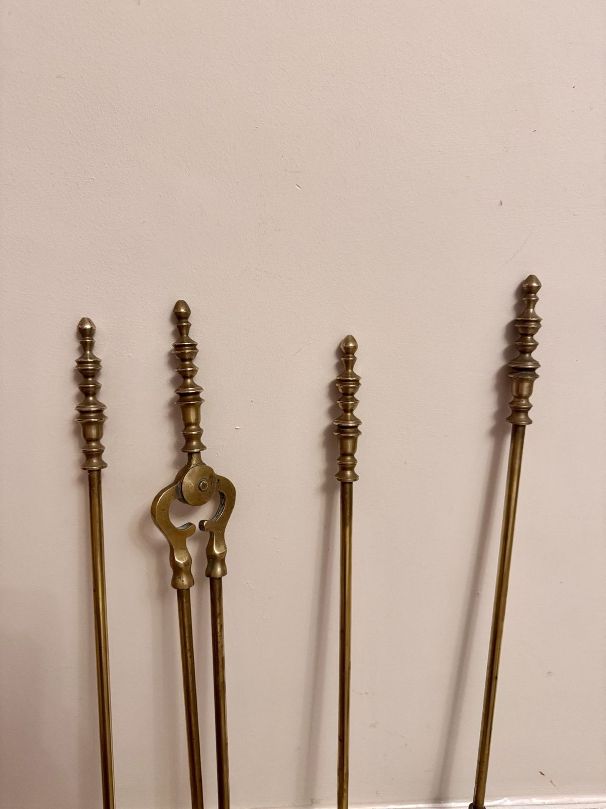 Quality Antique Brass Companion Set photo Home Decor