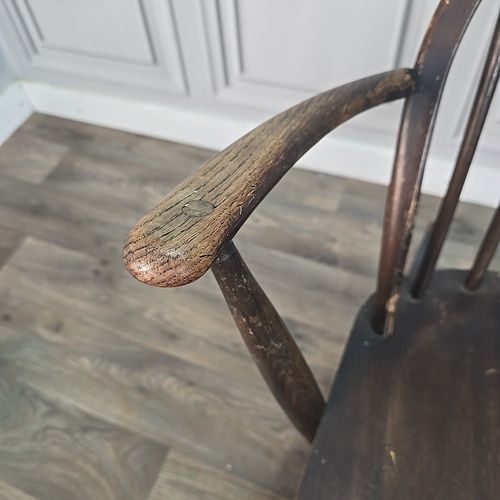 Vintage Ercol Rocking Chair  Windsor Mid Century Retro Rocker F182 Cc41 photo vinterior