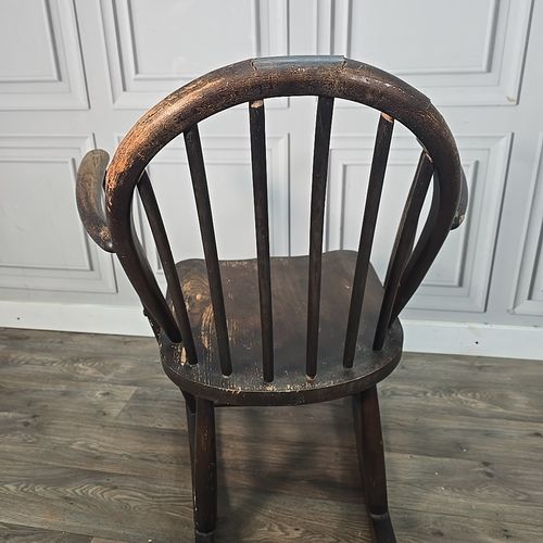 photo vinterior Vintage Ercol Rocking Chair  Windsor Mid Century Retro Rocker F182 Cc41
