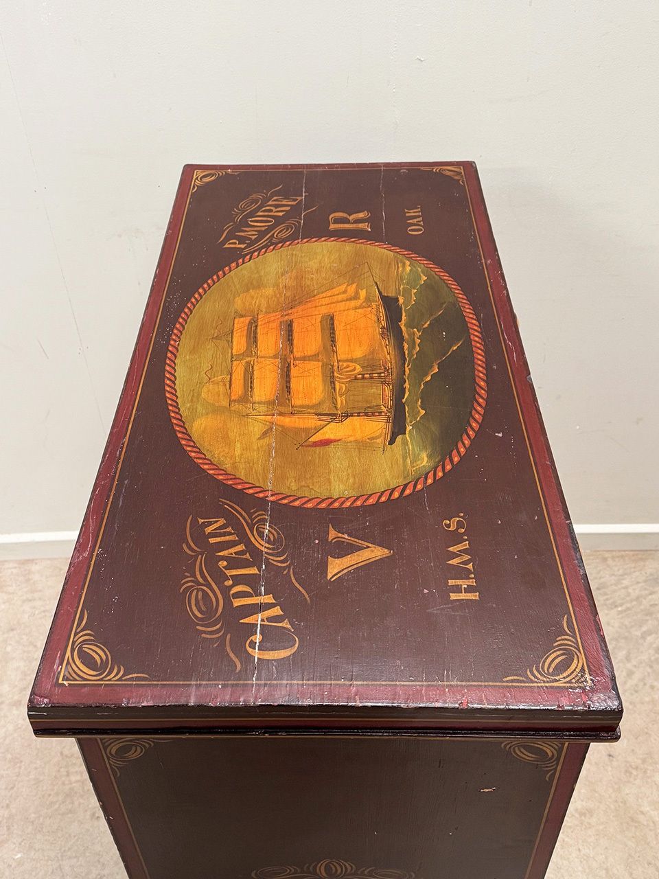 photo furniture Nautical Chest Of Drawers, 1900s