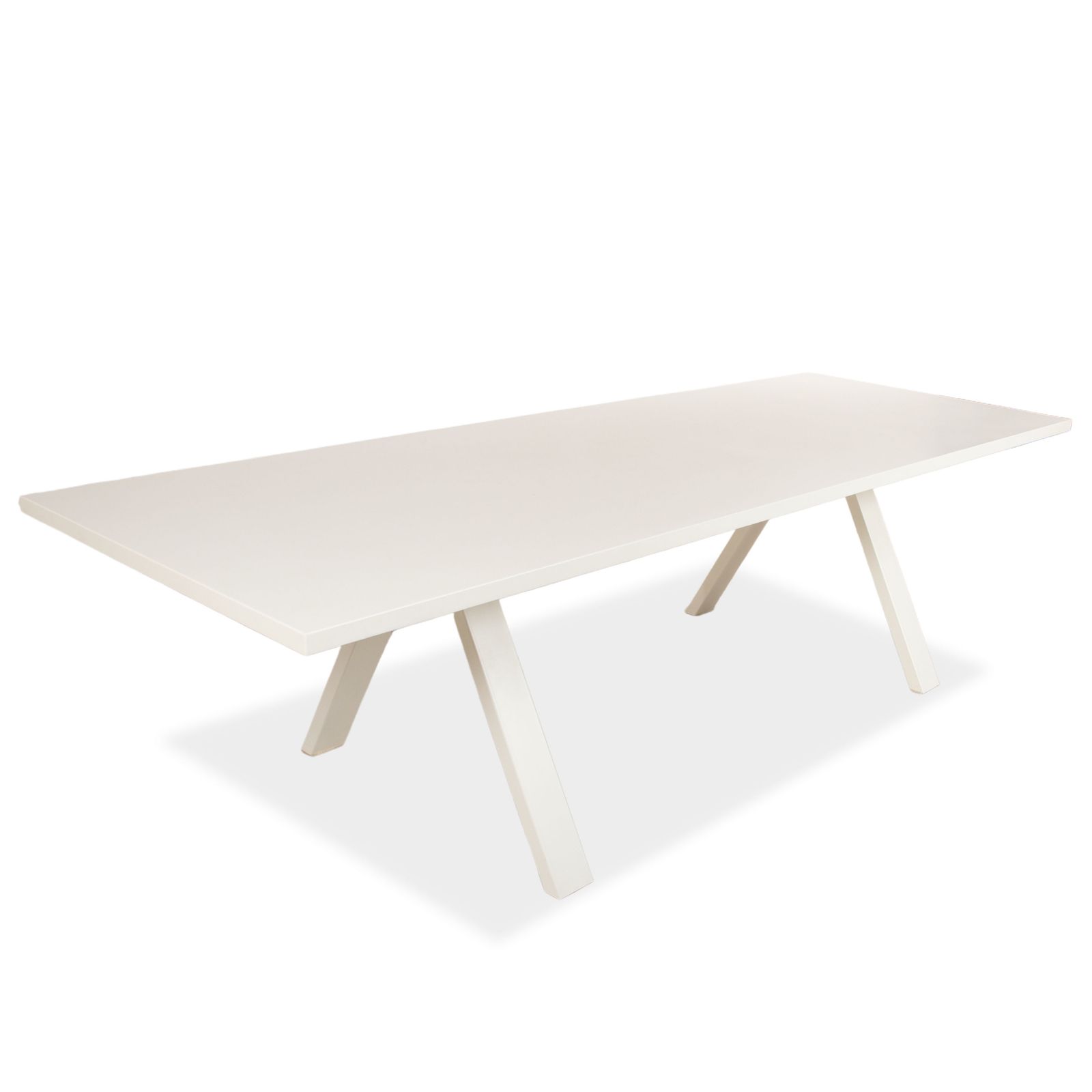 Bureau Arper Cross en bois blanc