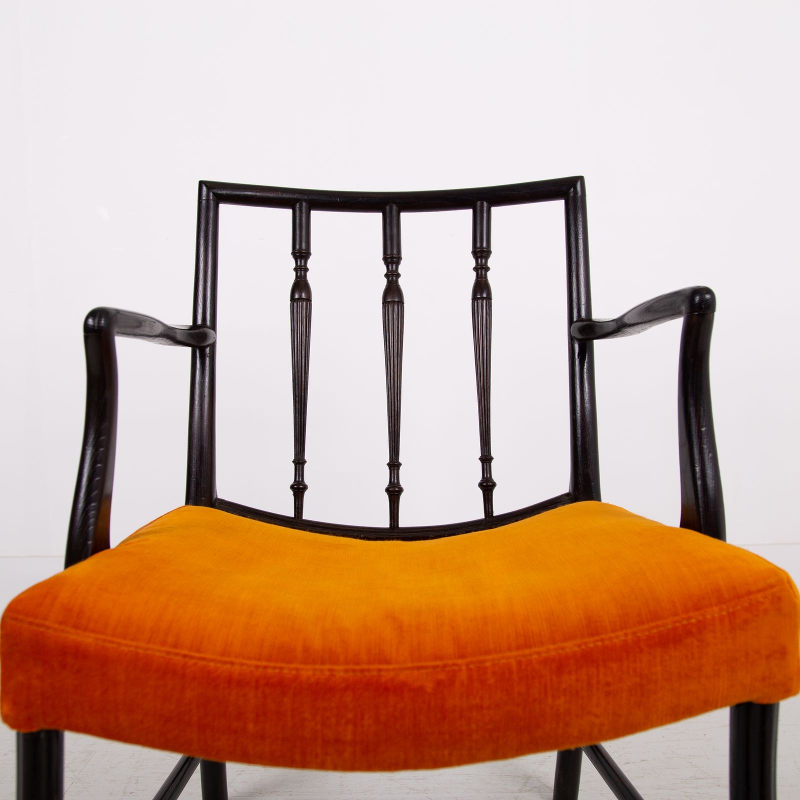 Handsome Antique Cockpen Chair Early 20th Century photo buy