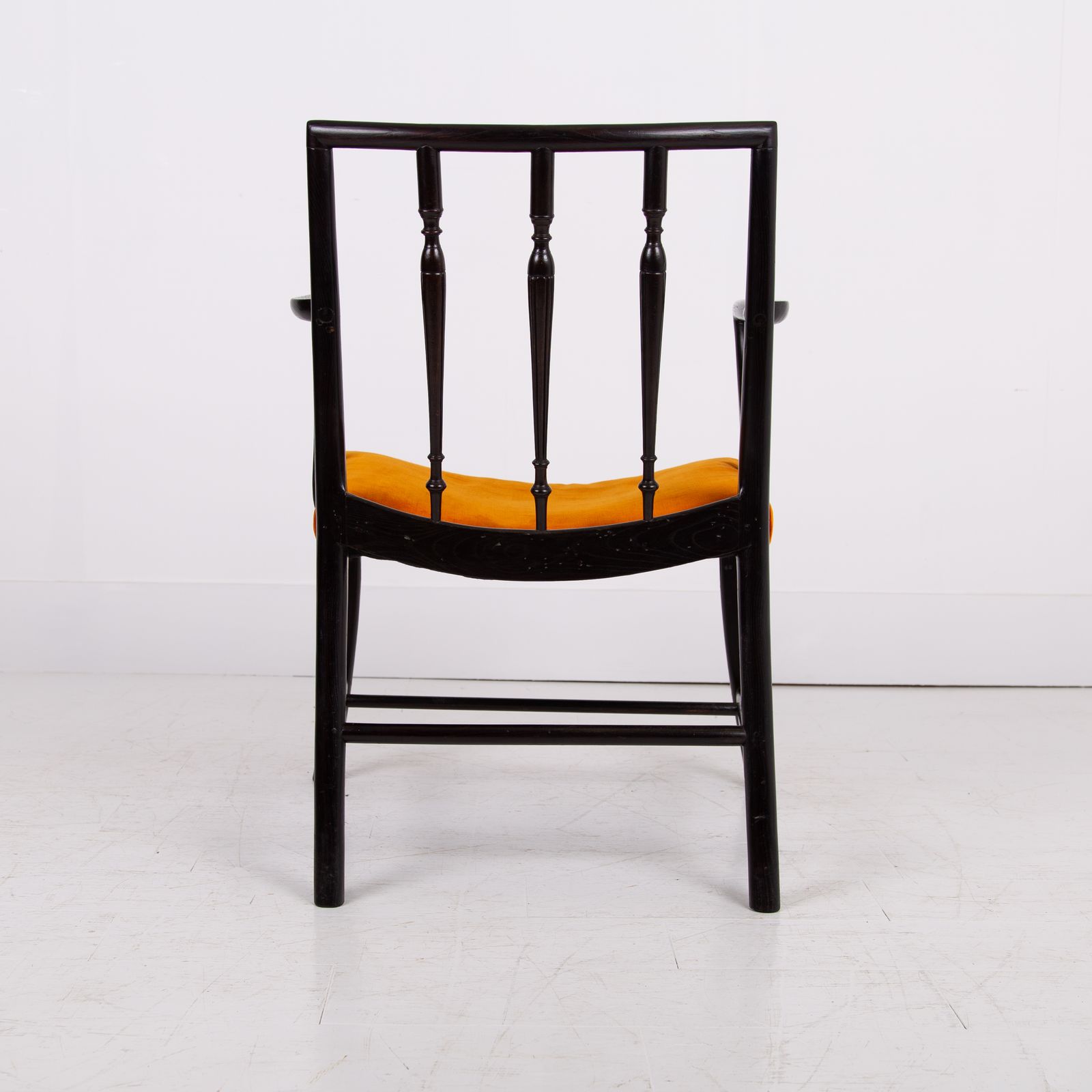 photo furniture Handsome Antique Cockpen Chair Early 20th Century