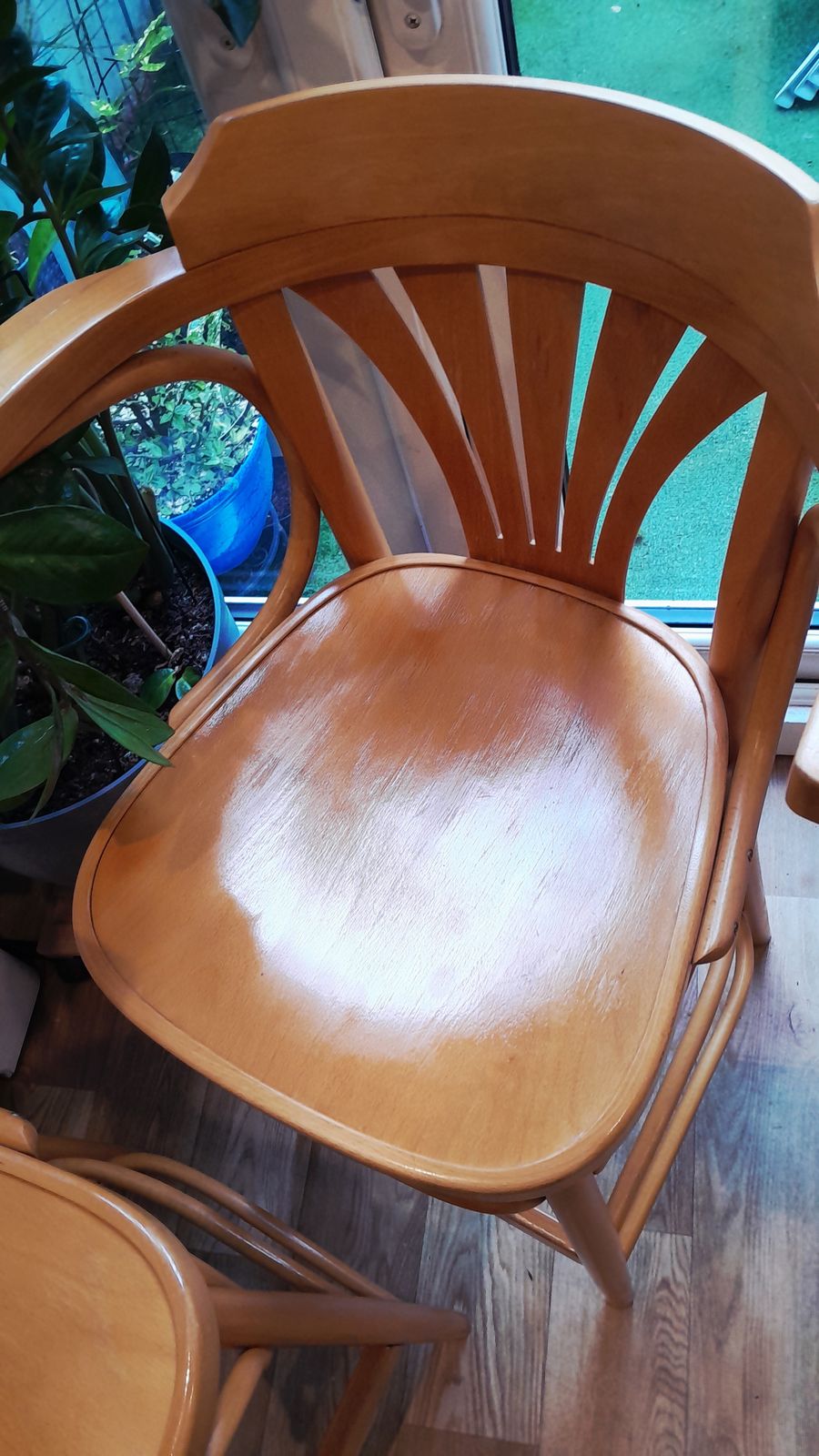 Set Of 2 Vintage Radomsko Zmg Bar Stools 1970s 1980s photo vinterior
